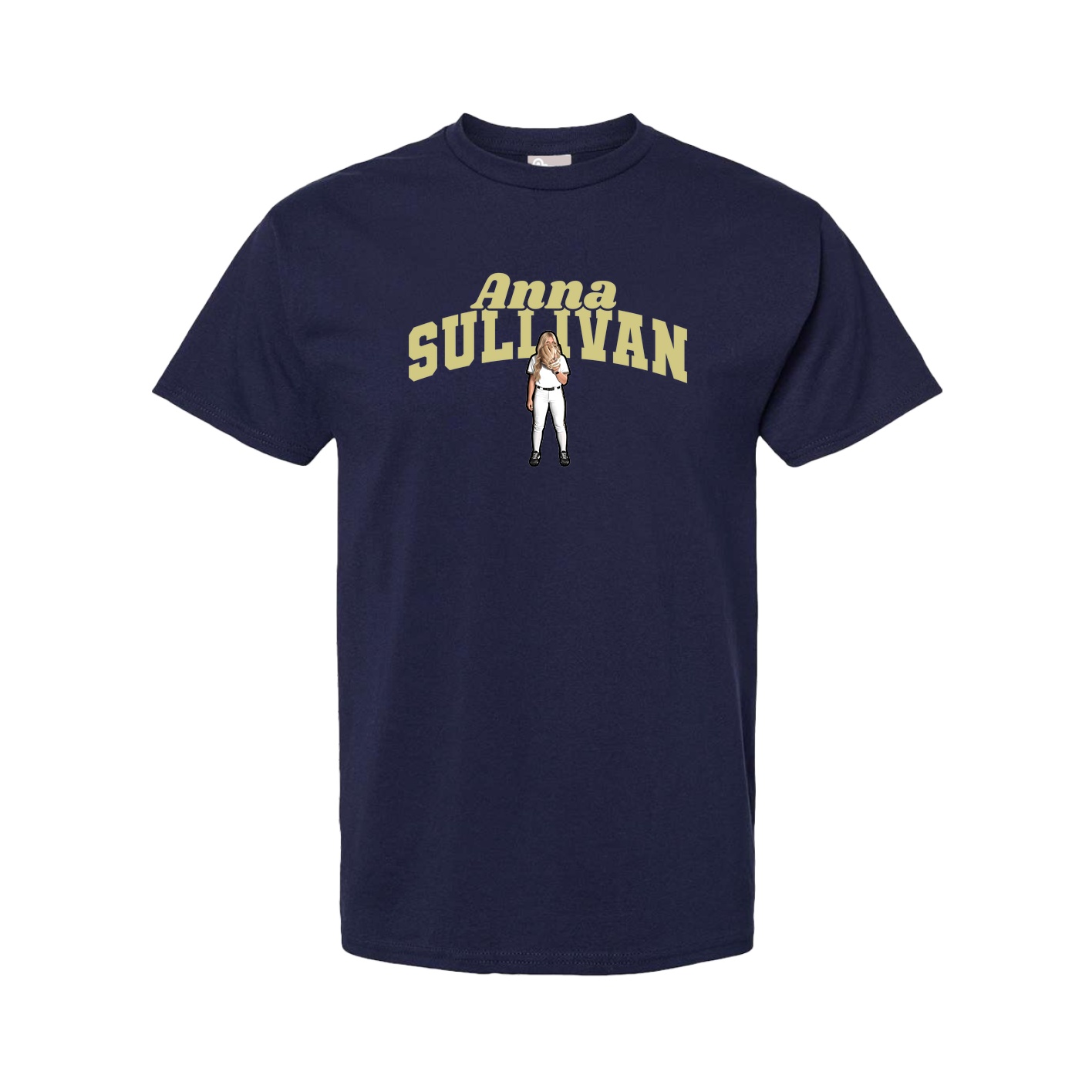 Tee — Signature Arch in Navy