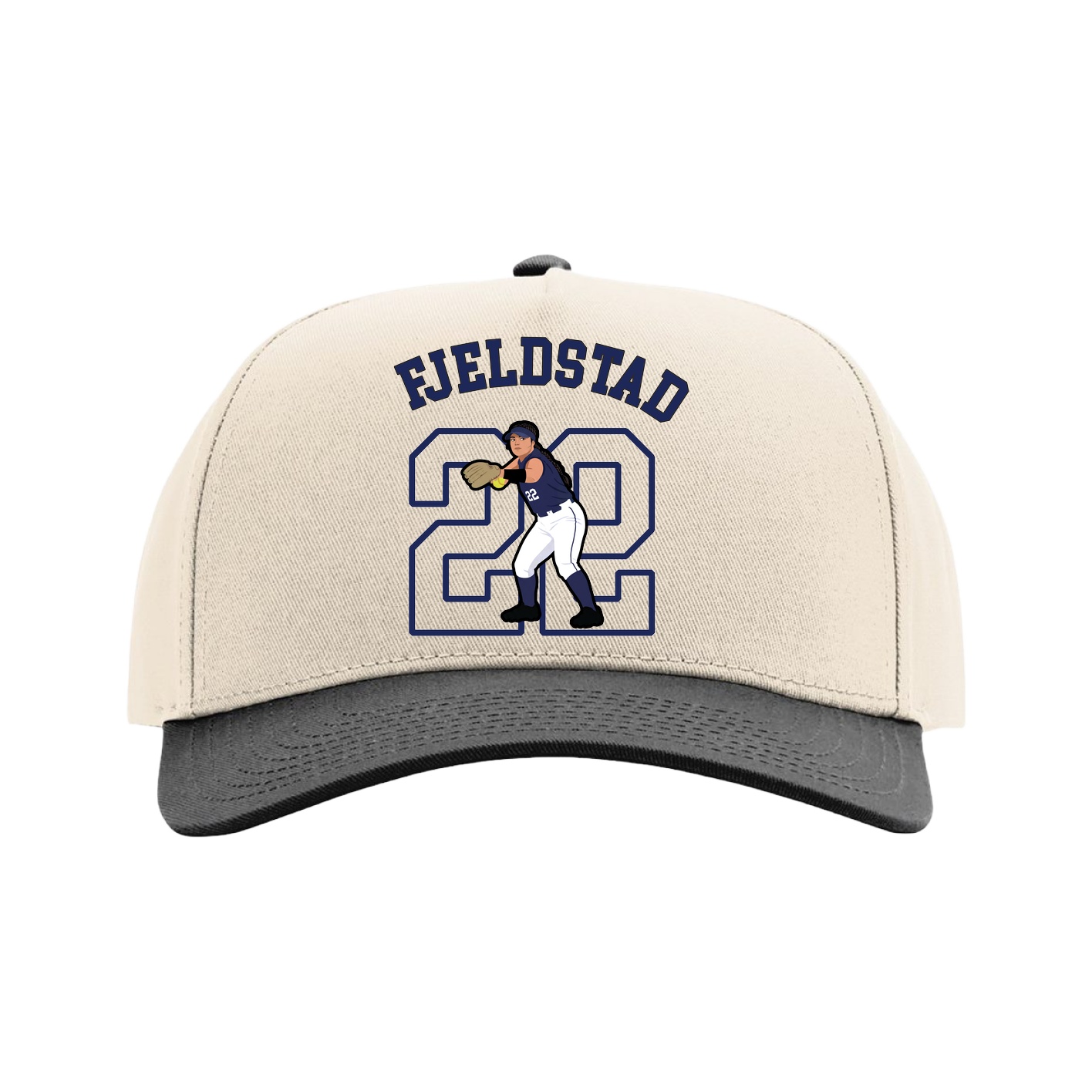 Full Fabric Five-Panel Champ Cap