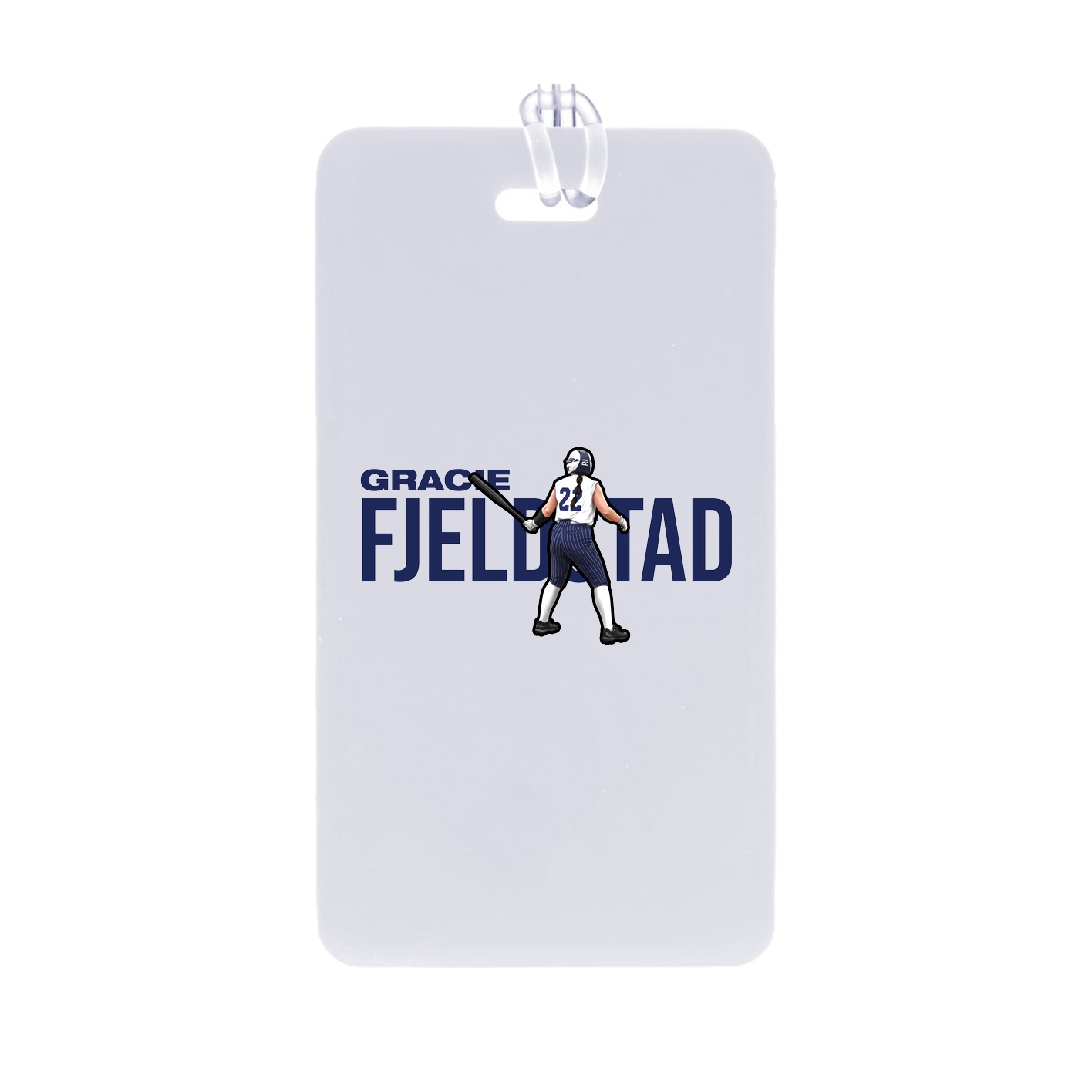 Bag Tag — Player Name in Classic