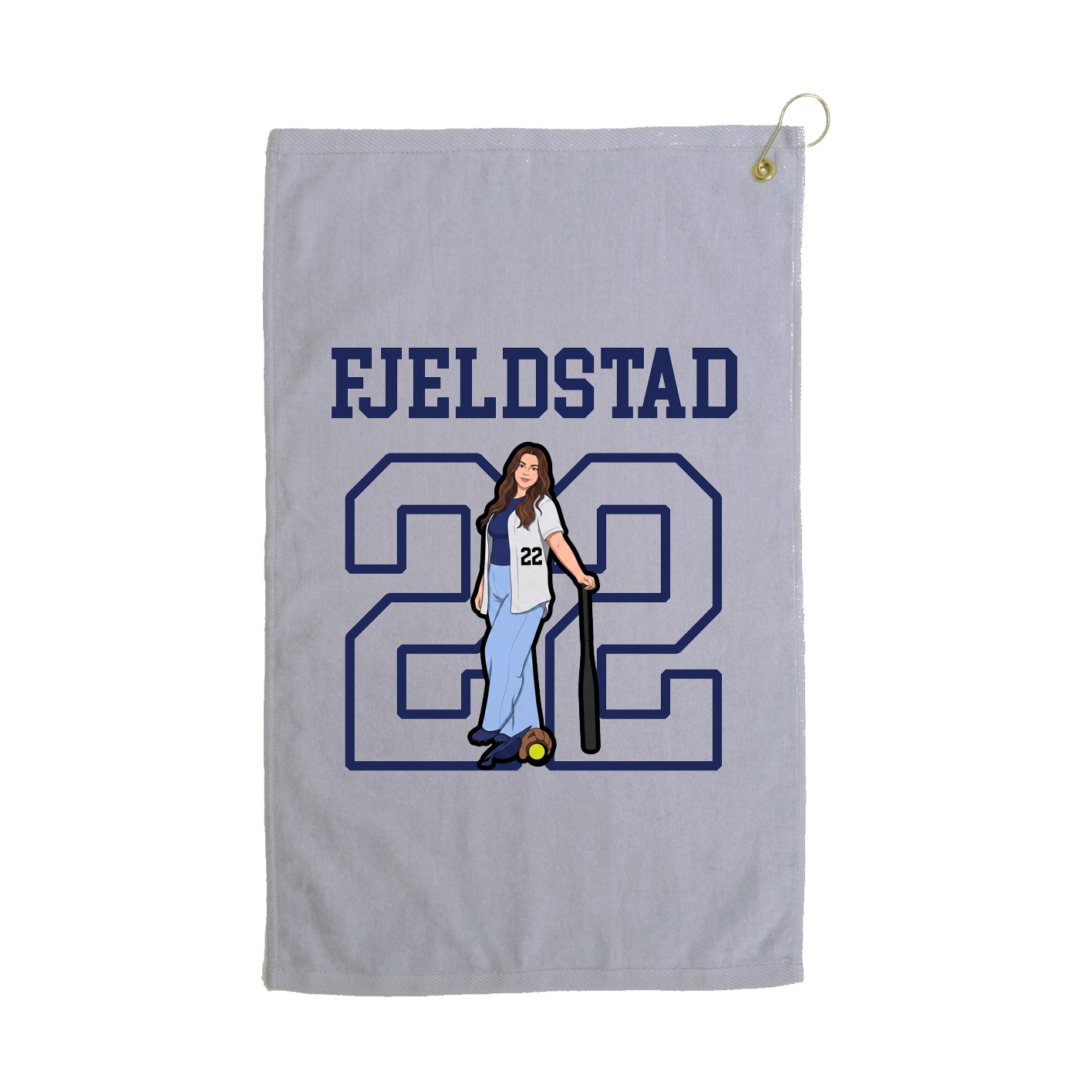 Golf Towel — Shirsey in Grey