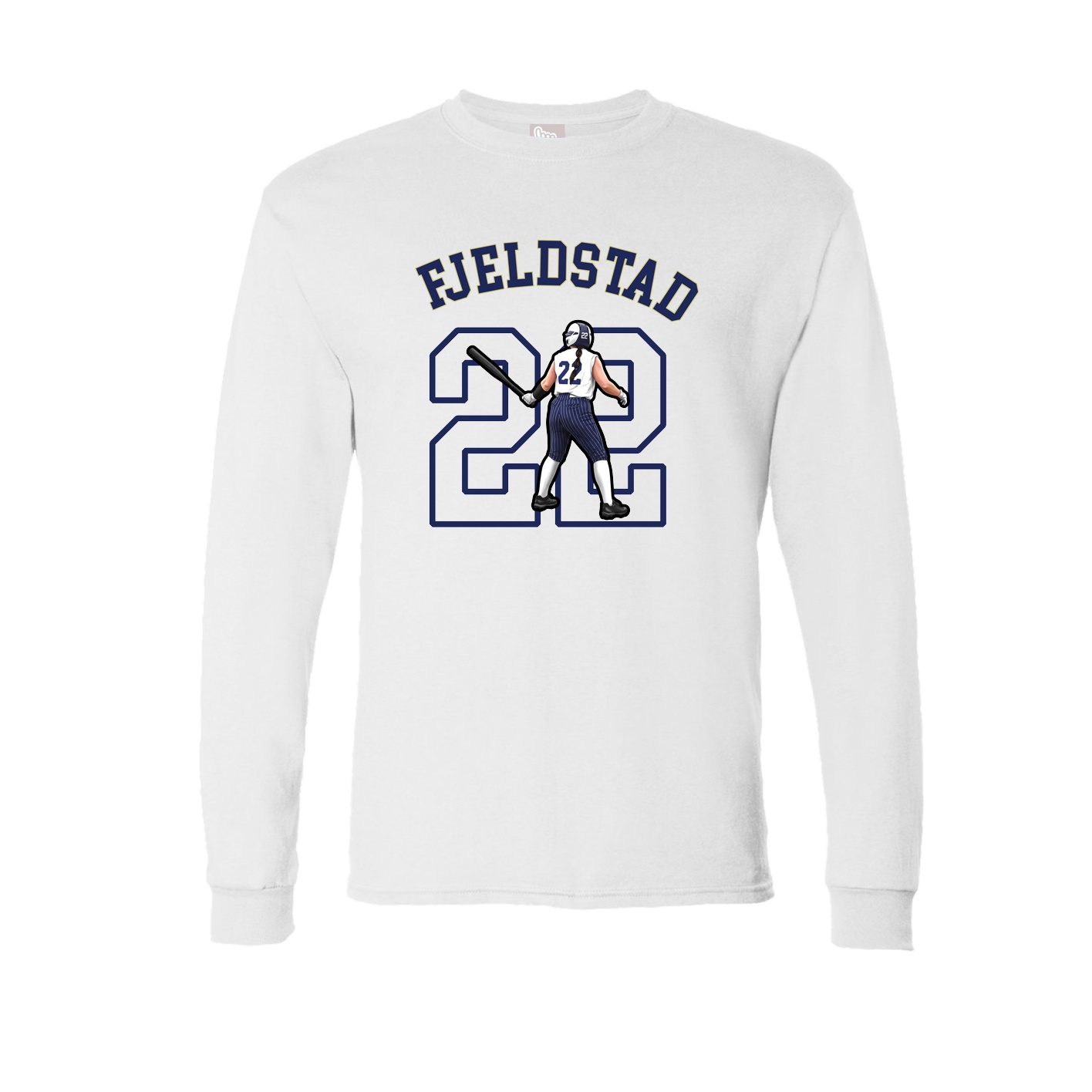 Long Sleeve Tee — Shirsey Arch in White