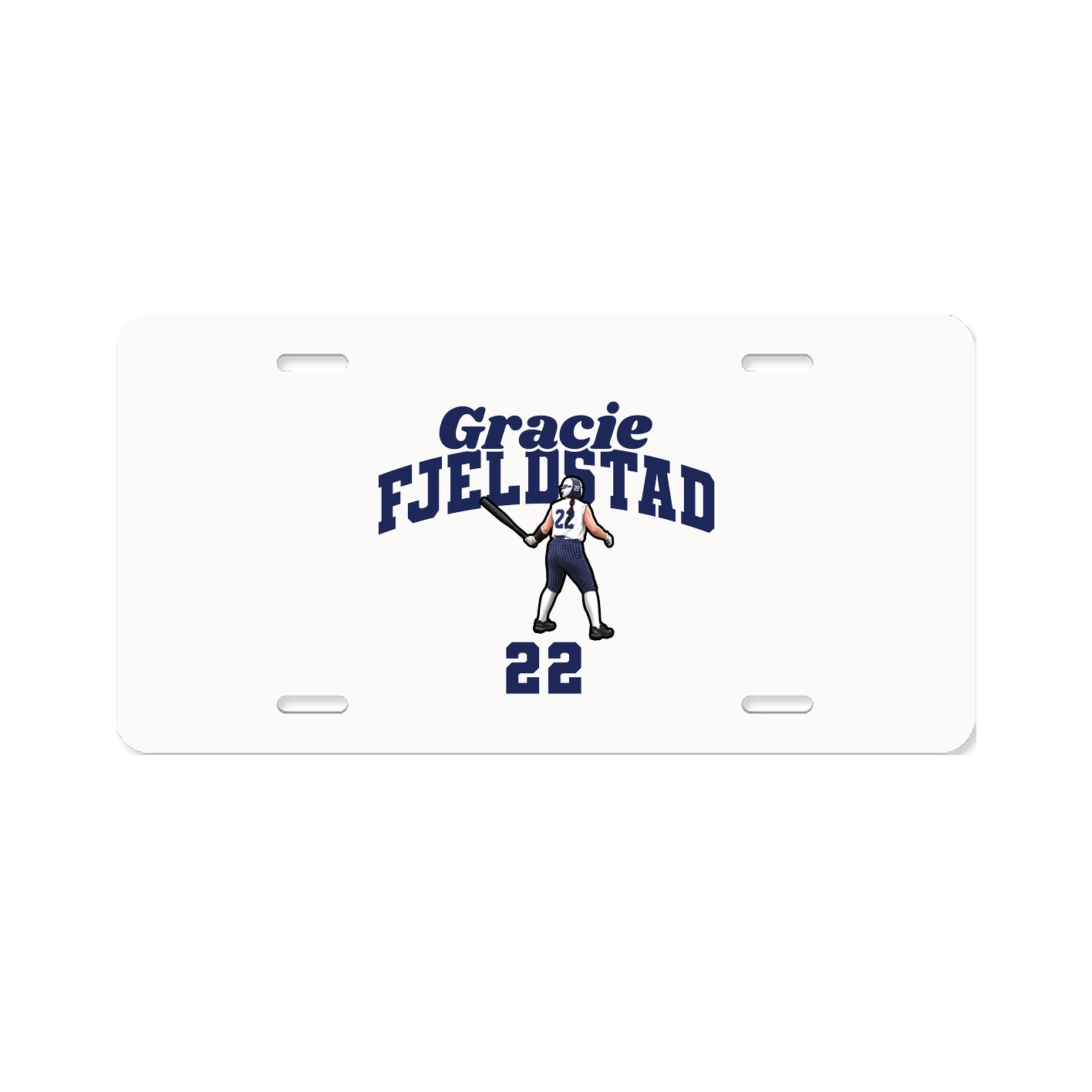 License Plate — Signature Arch in Classic