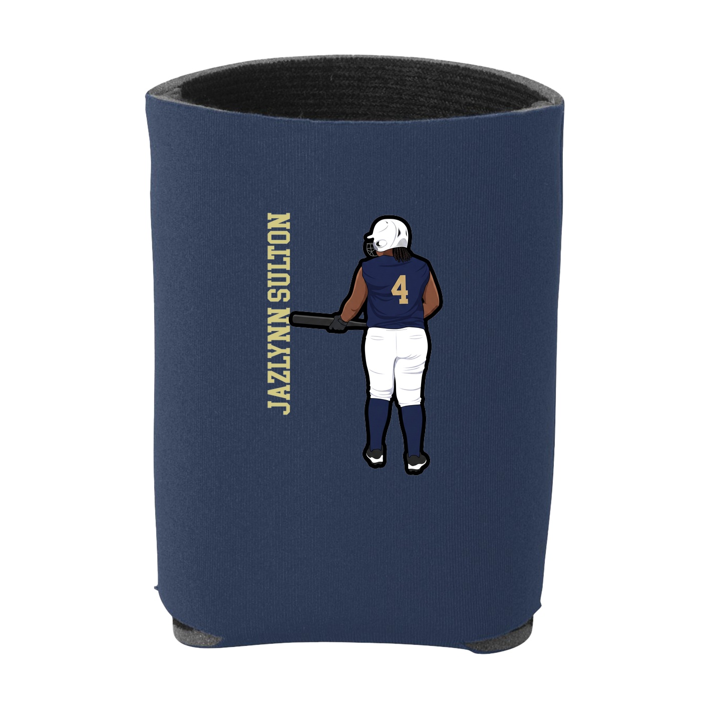 Can Holder — Name Vertical in Navy