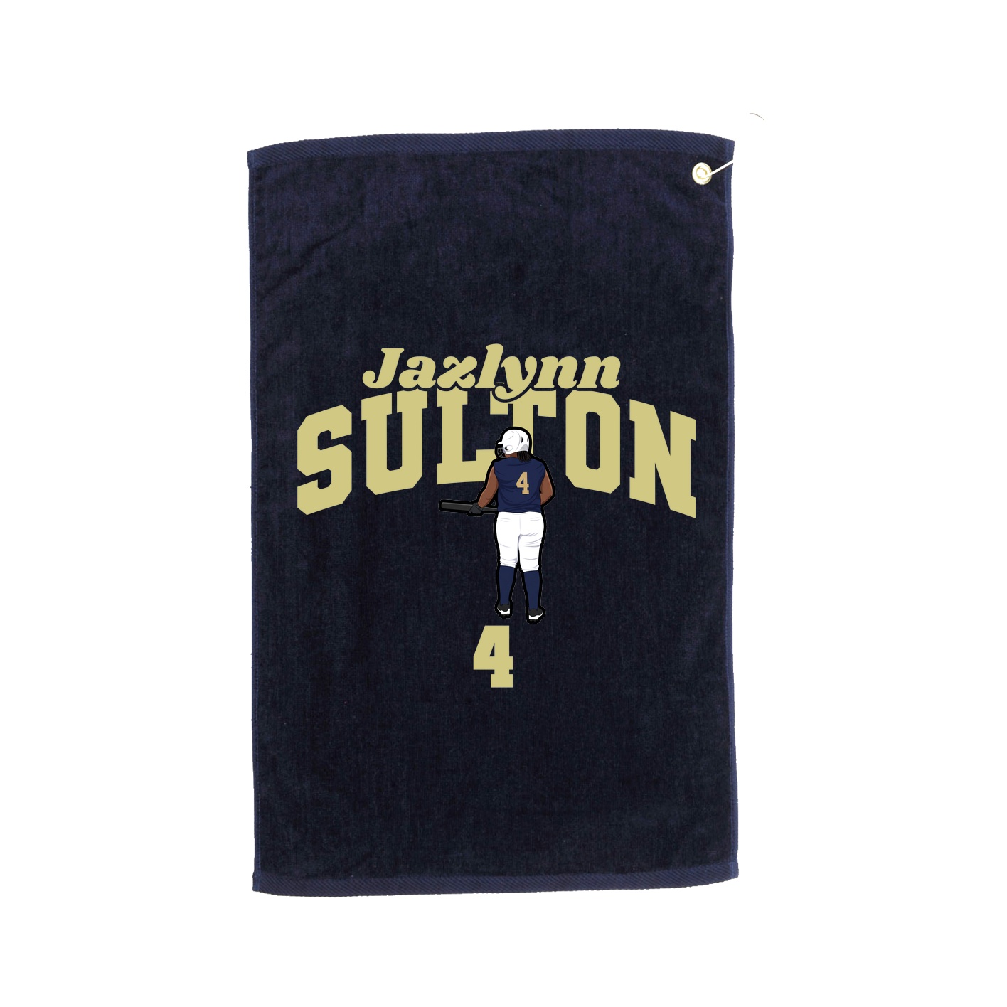 Golf Towel — Signature Arch in Navy
