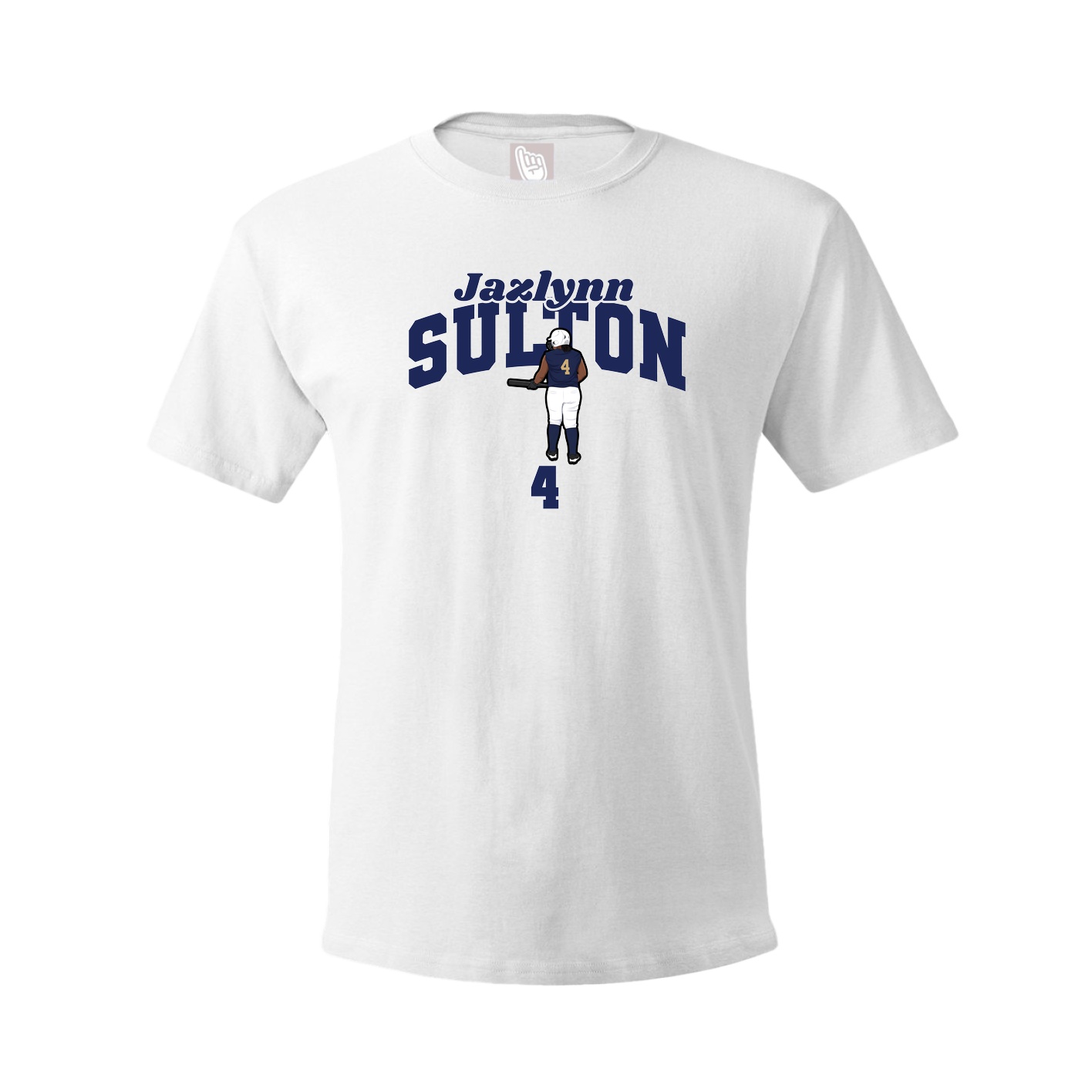 Youth Tee — Signature Arch in White