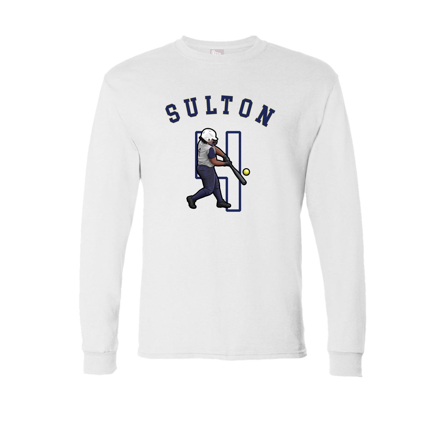 Long Sleeve Tee — Shirsey Arch in White