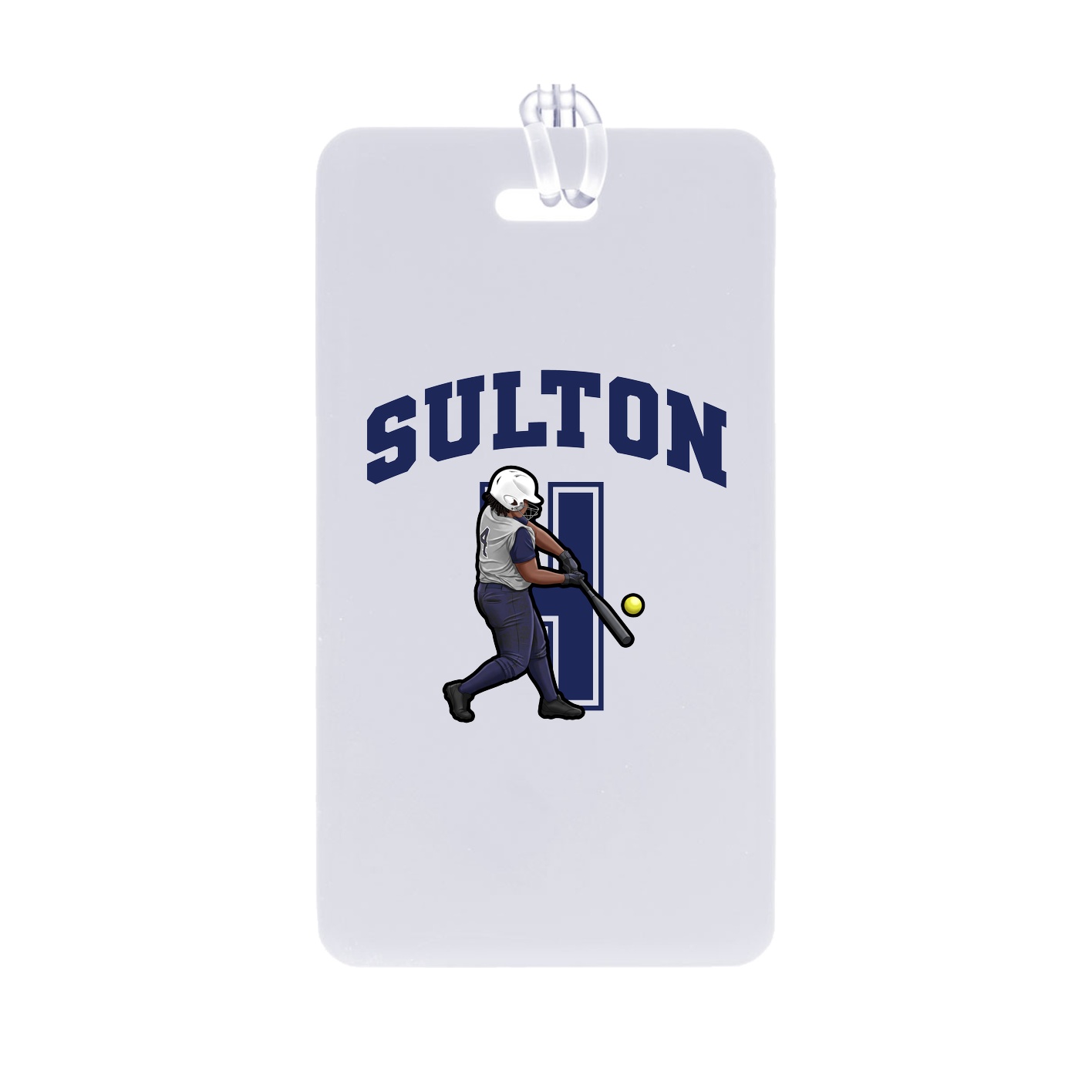 Bag Tag — Number in Classic