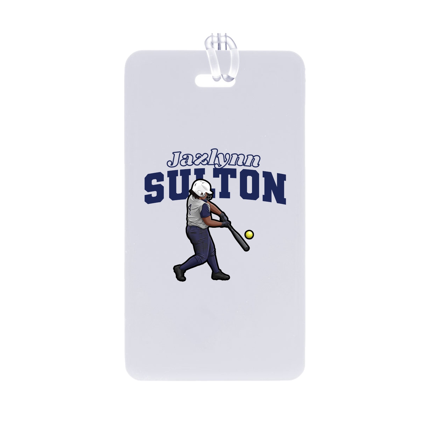 Bag Tag — Name Arch in Classic