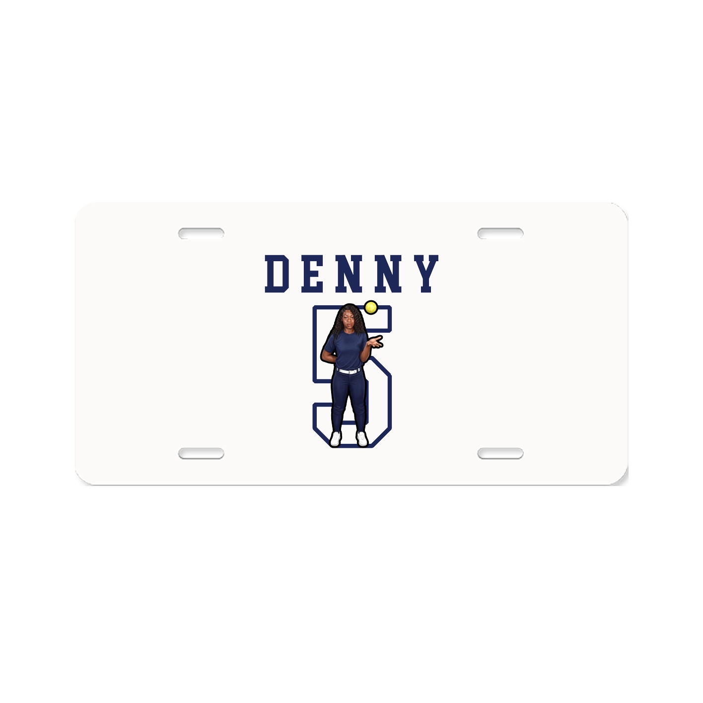 License Plate — Shirsey in Classic