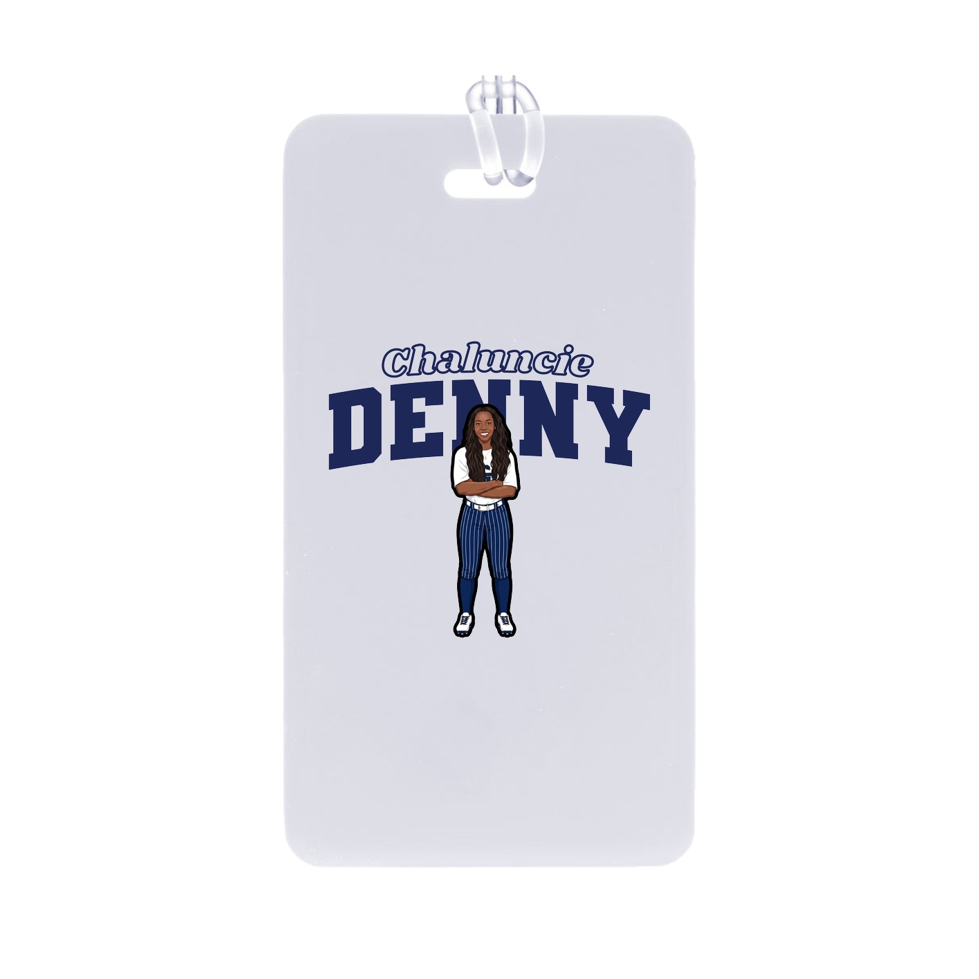 Bag Tag — Name Arch in Classic