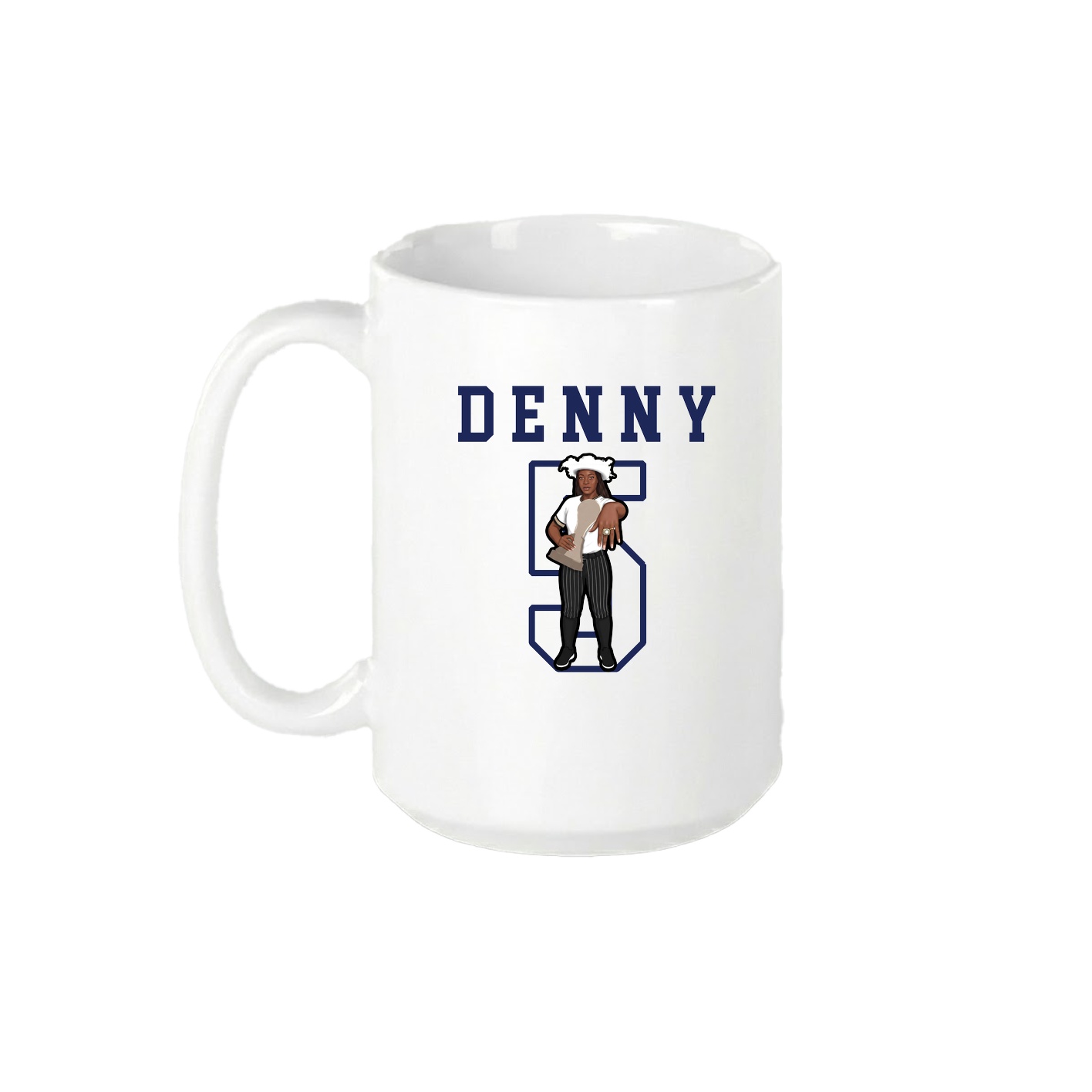 15oz Coffee Mug — Shirsey in White