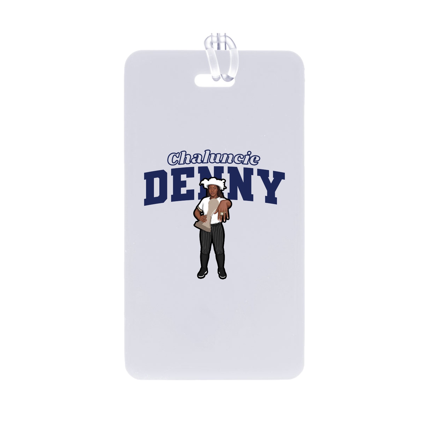 Bag Tag — Name Arch in Classic