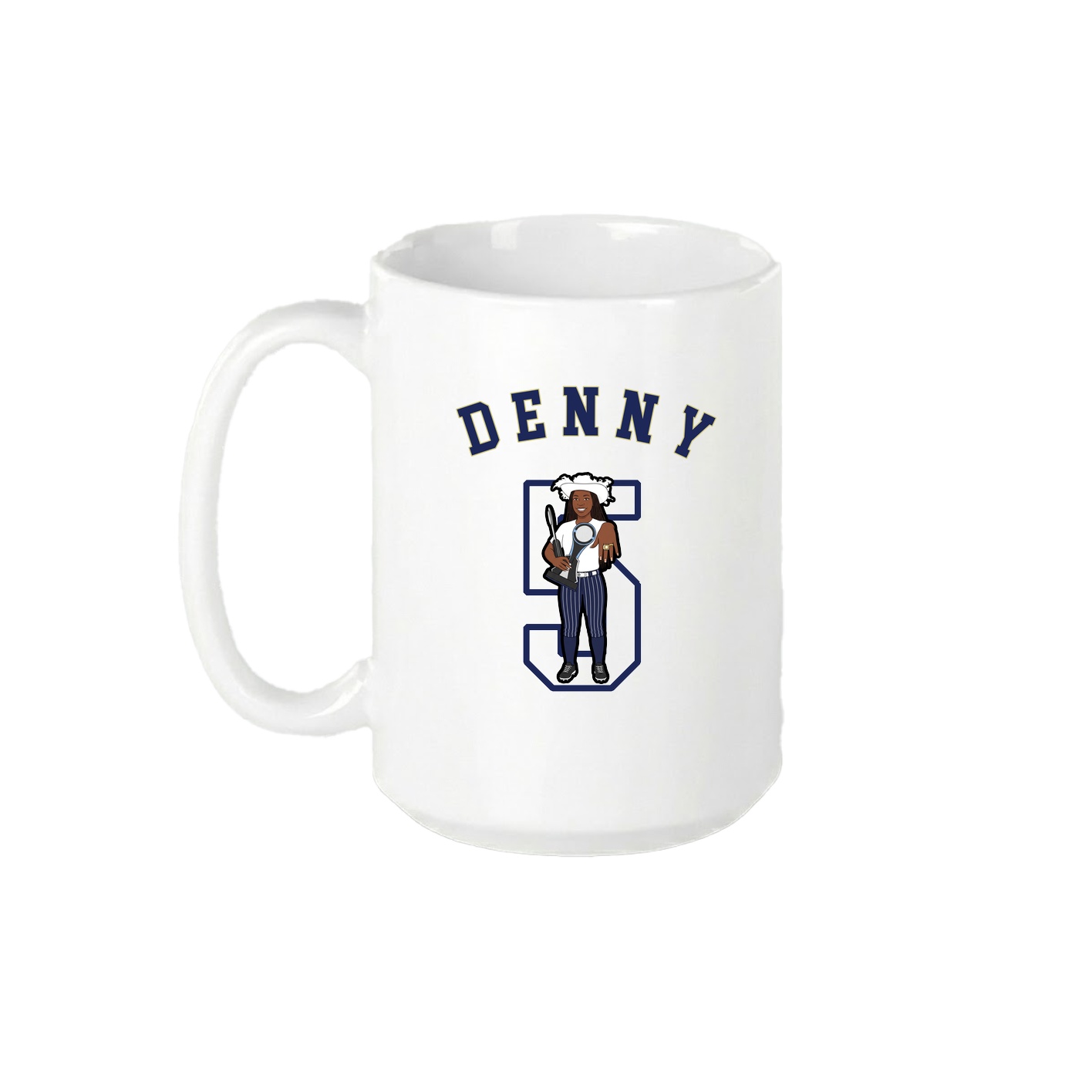 15oz Coffee Mug — Shirsey Arch in White