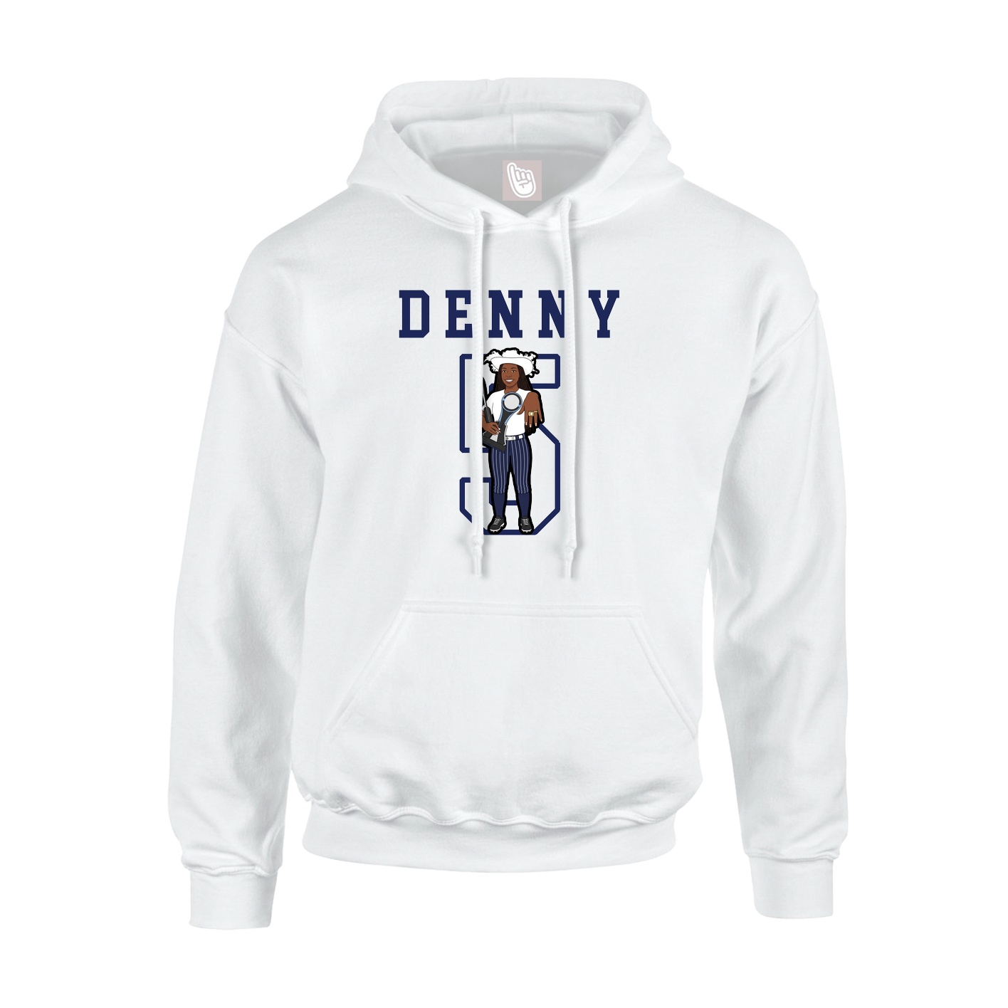 Youth Hoodie — Shirsey in White
