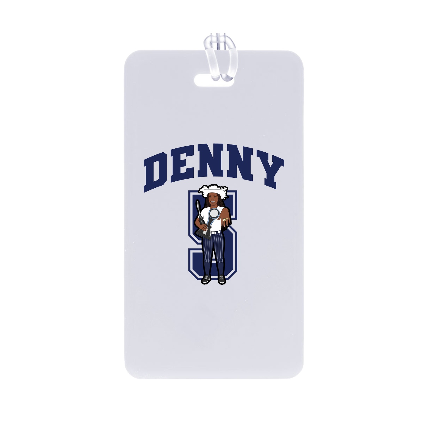 Bag Tag — Number in Classic