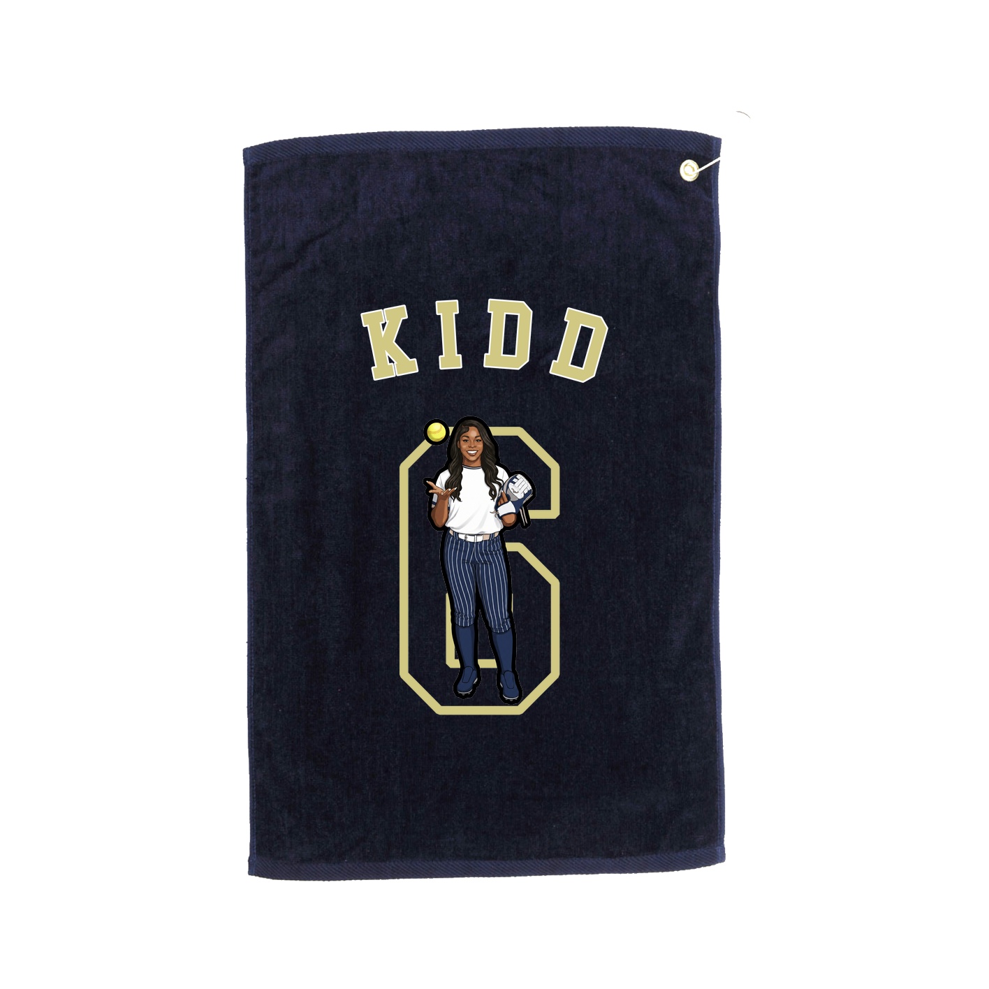 Golf Towel — Shirsey Arch in Navy