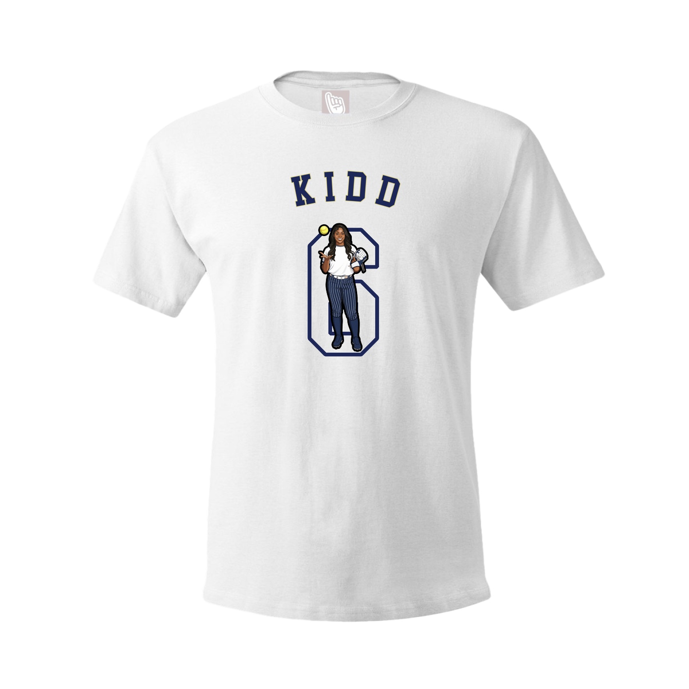 Tee — Shirsey Arch in White