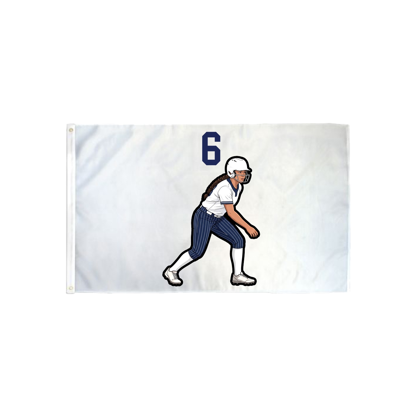 3x5 Flag — Number Top in Classic