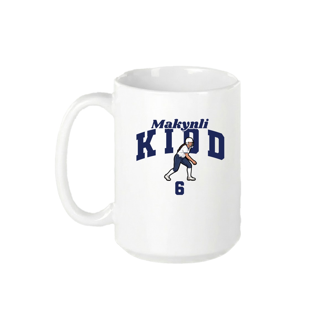 15oz Coffee Mug — Signature Arch in White