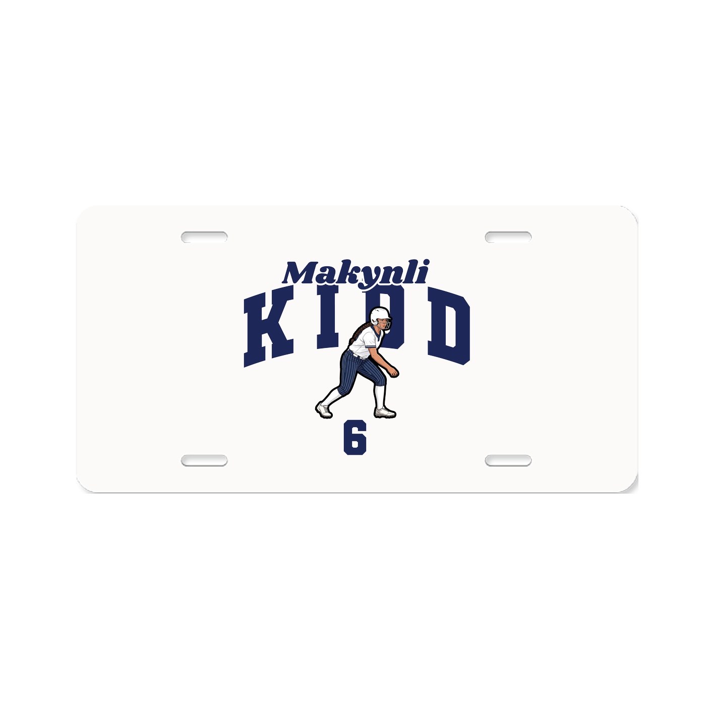 License Plate — Signature Arch in Classic