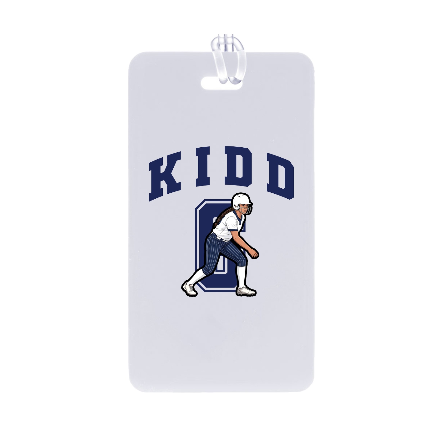 Bag Tag — Number in Classic