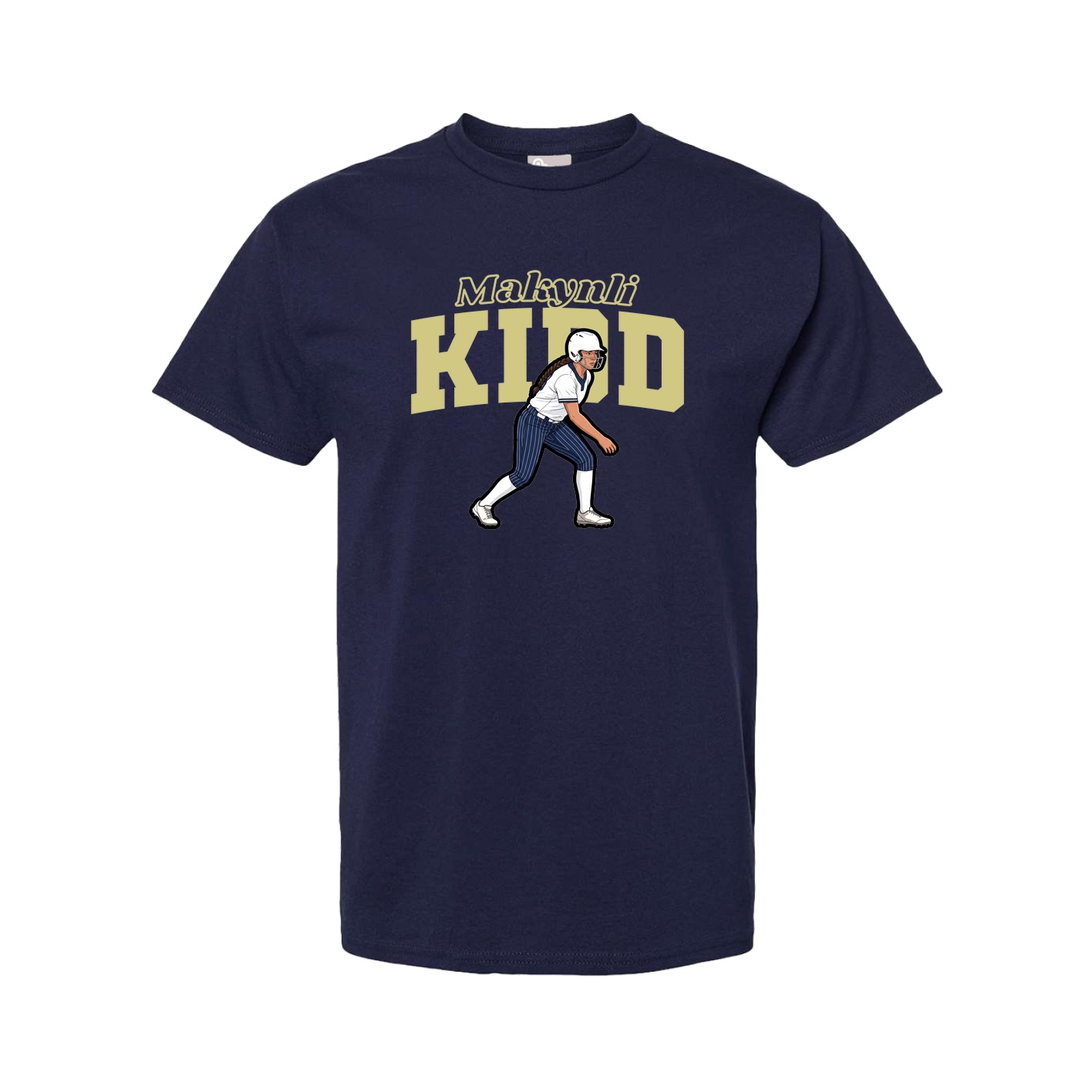 Tee — Name Arch in Navy