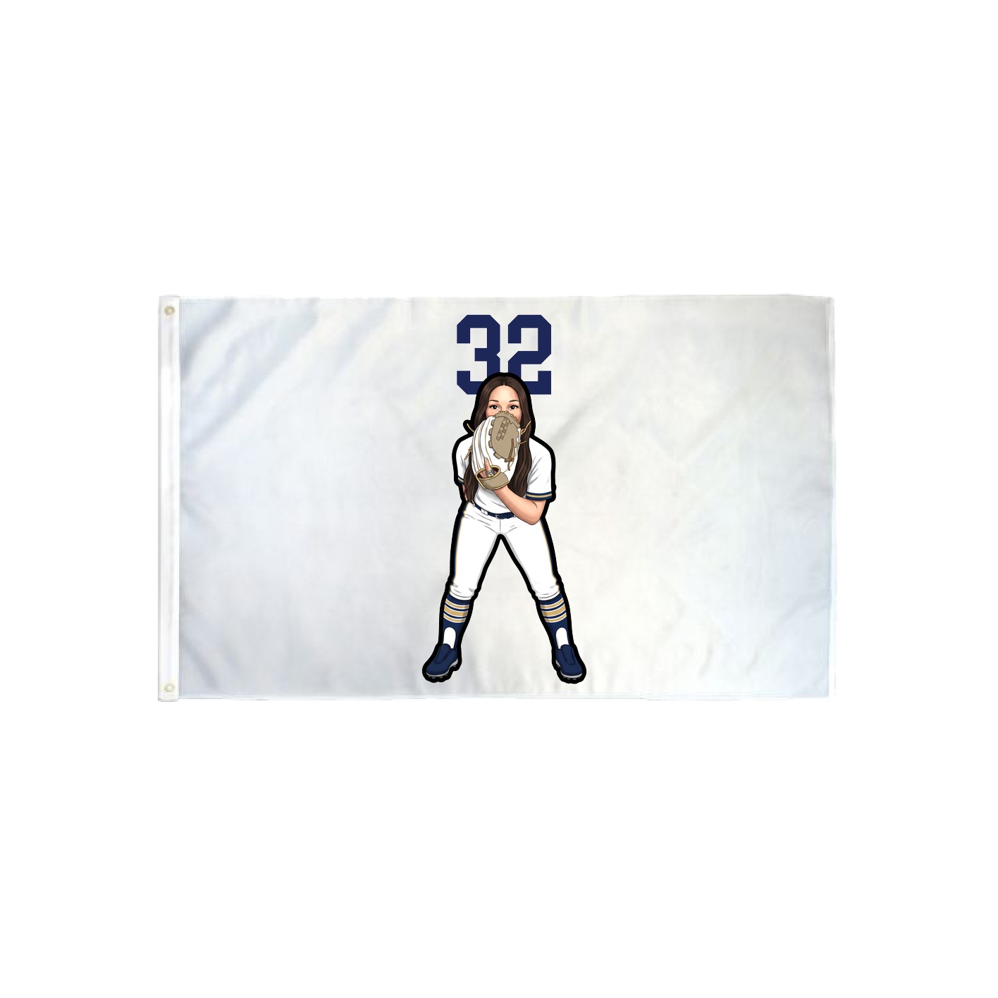 3x5 Flag — Number Top in Classic