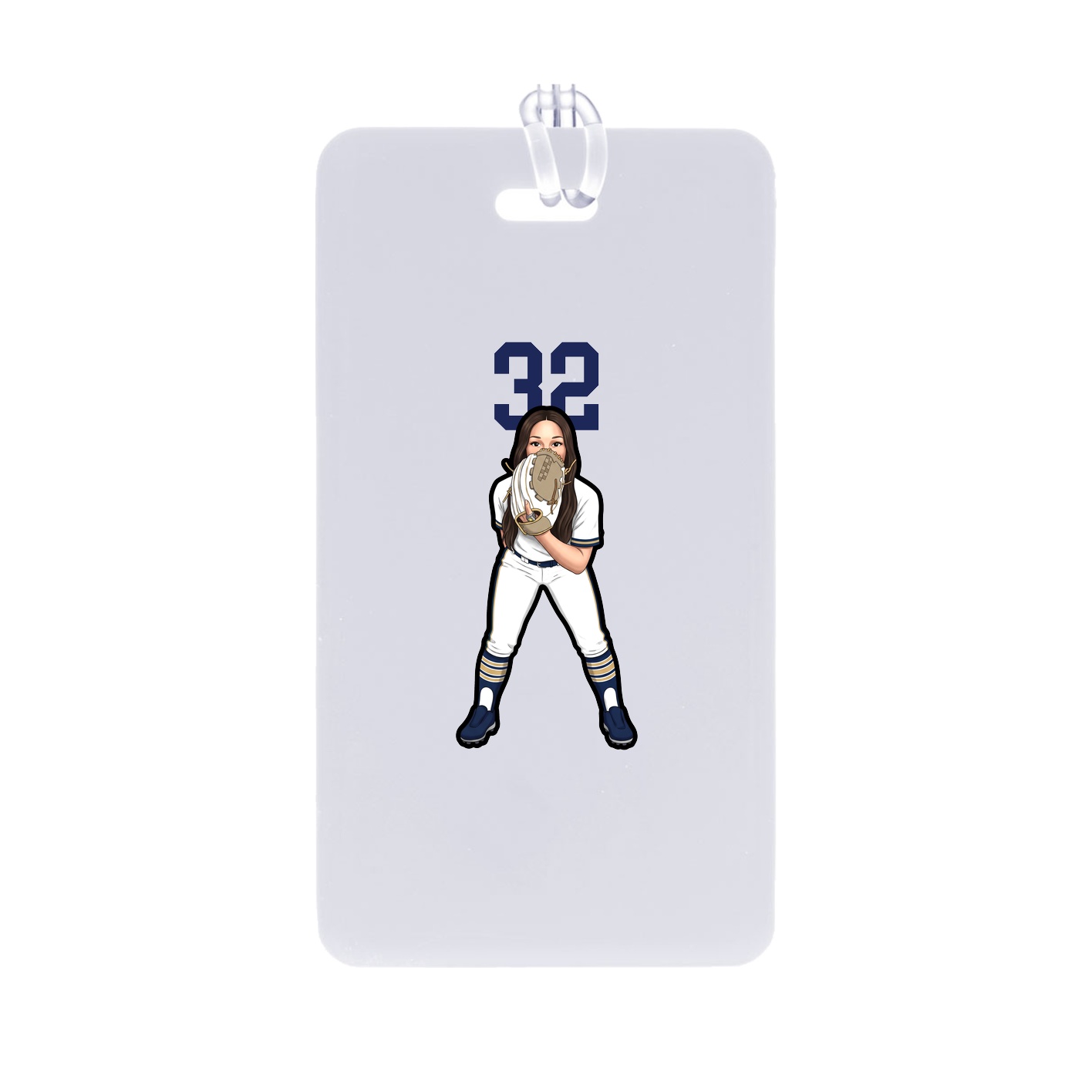Bag Tag — Number Top in Classic