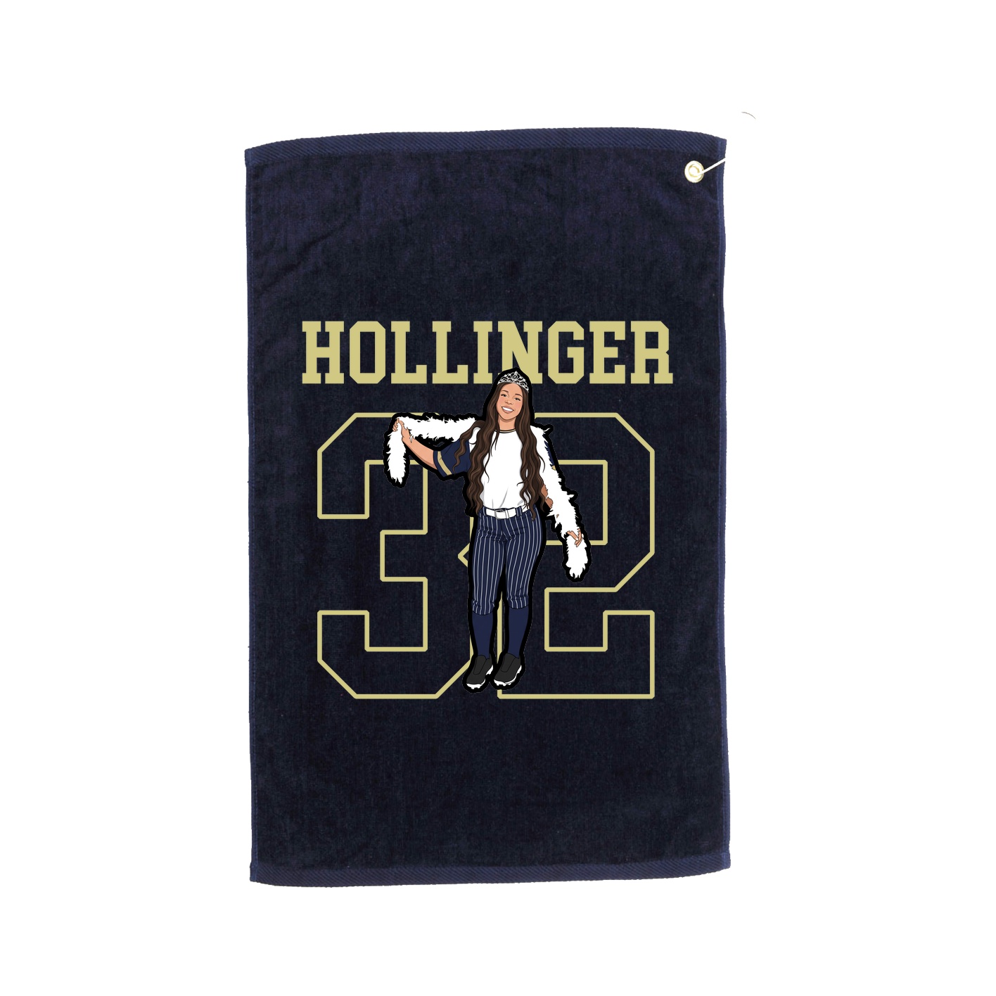 Golf Towel — Shirsey in Navy