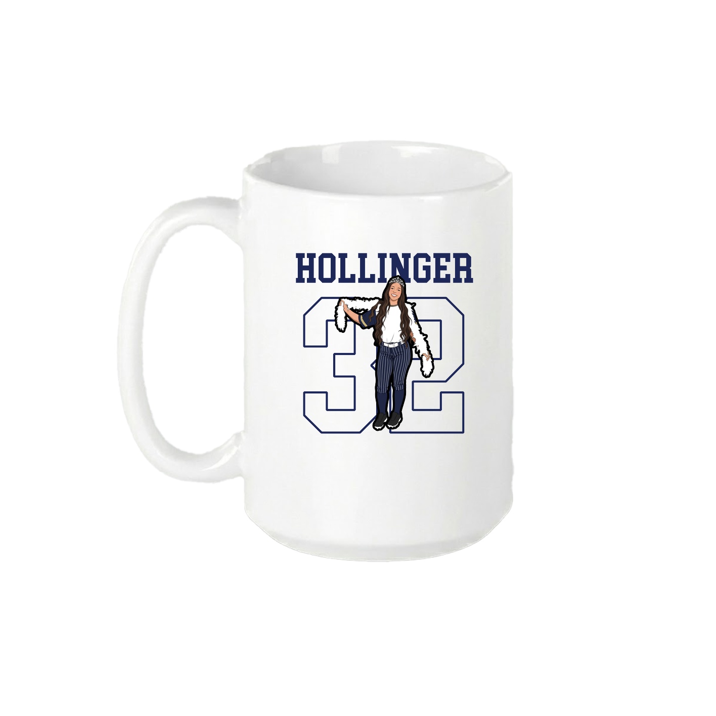 15oz Coffee Mug — Shirsey in White