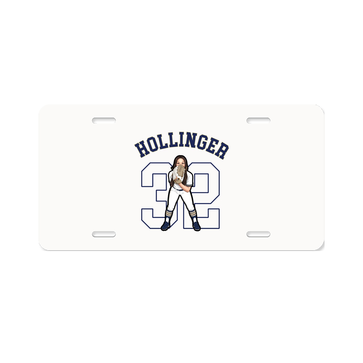 License Plate — Shirsey Arch in Classic