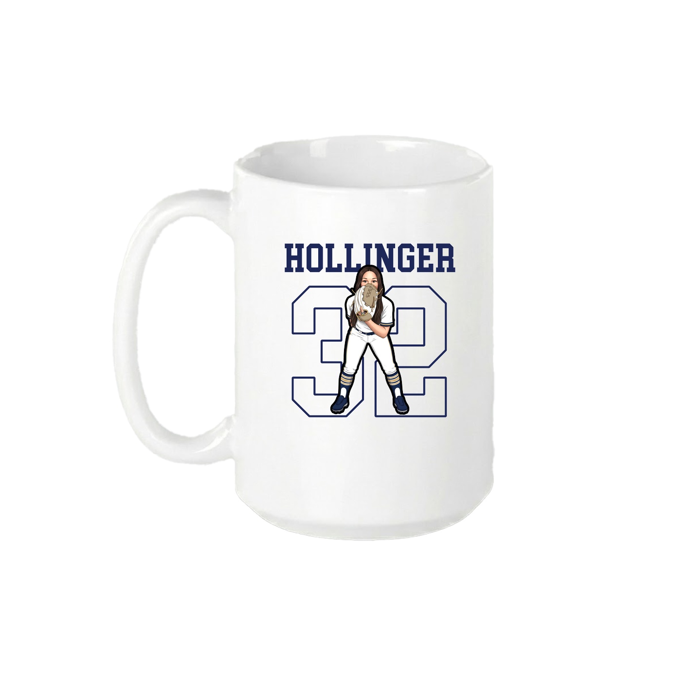 15oz Coffee Mug — Shirsey in White