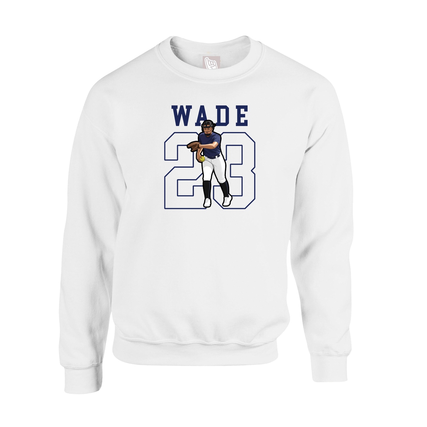 Fleece Crew — Shirsey in White