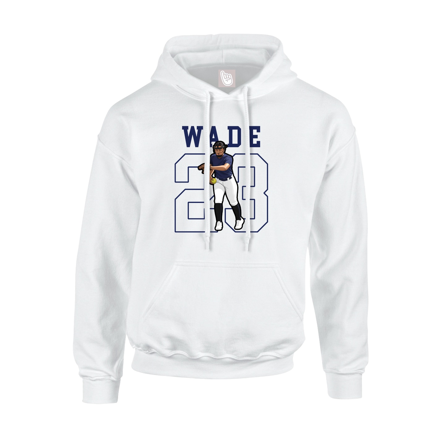 Youth Hoodie — Shirsey in White