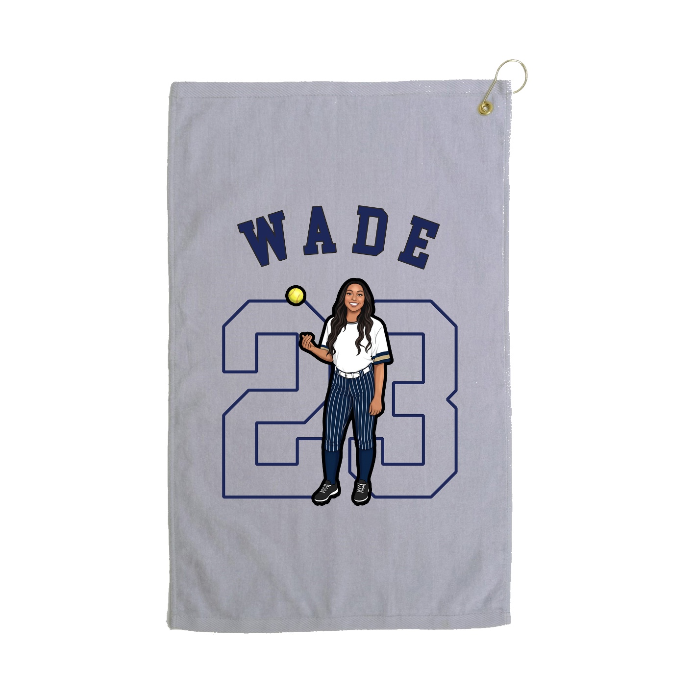 Golf Towel — Shirsey Arch in Grey