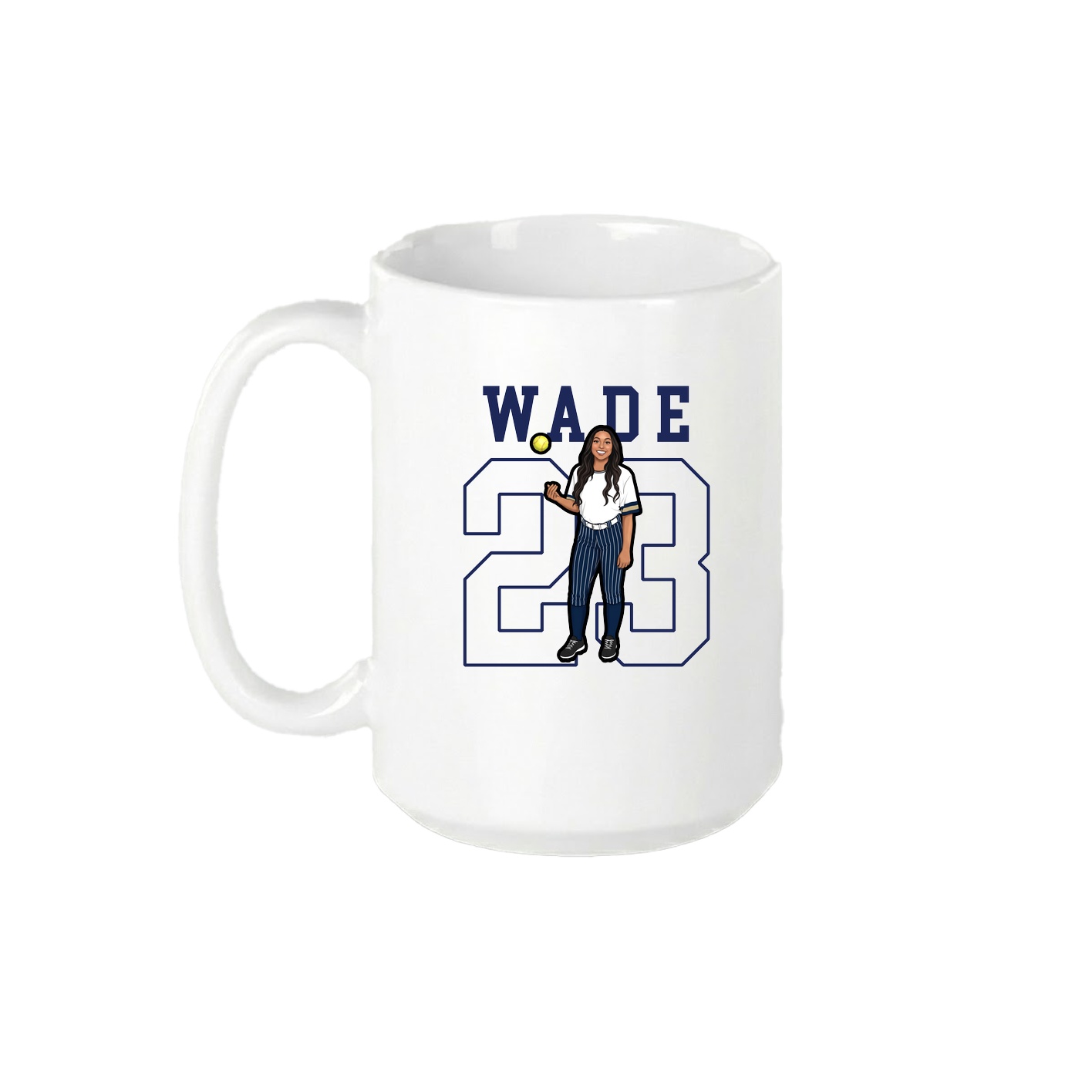 15oz Coffee Mug — Shirsey in White