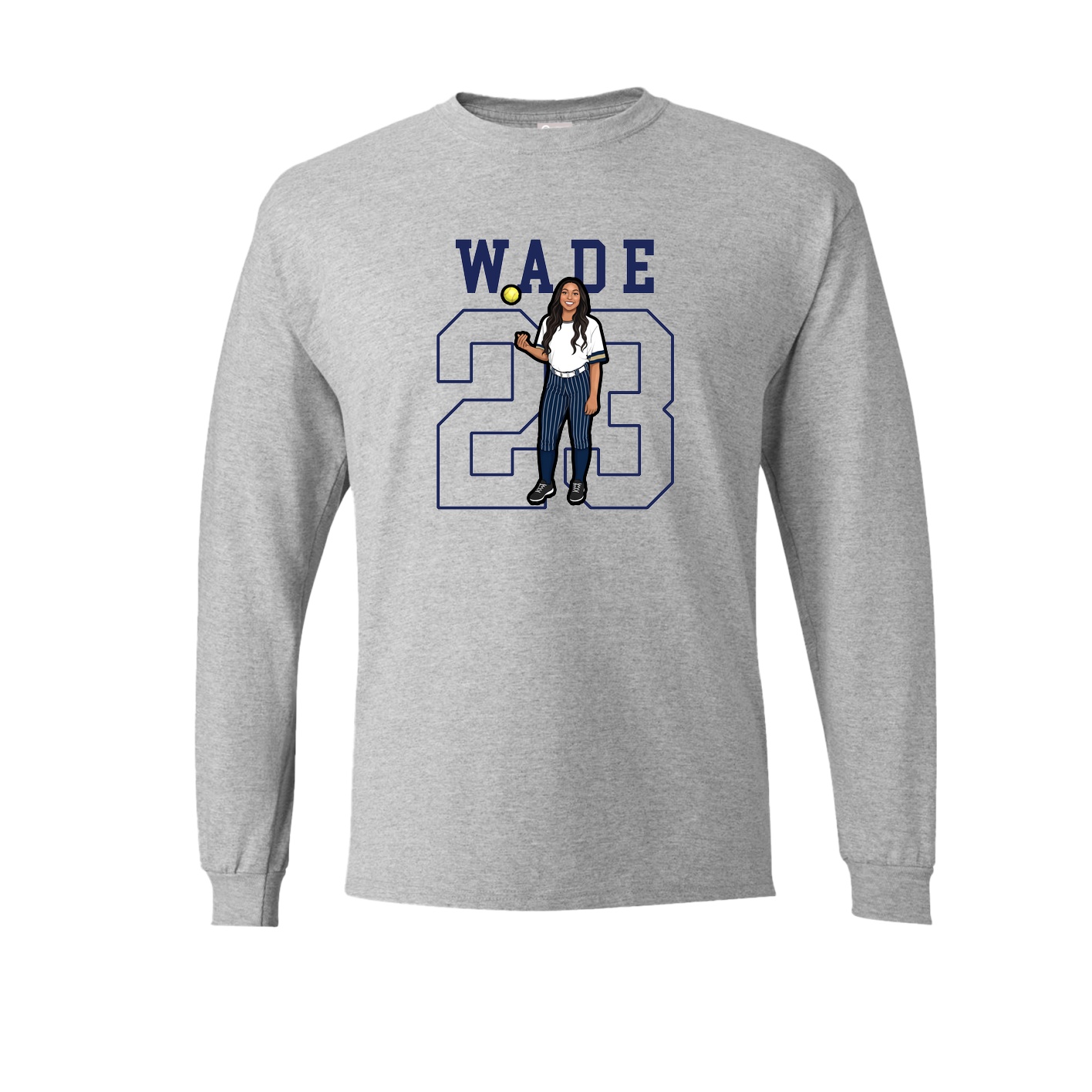 Long Sleeve Tee — Shirsey in Grey