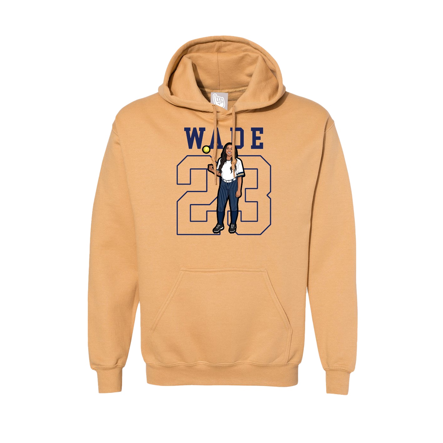 Hoodie — Shirsey in Vegas Gold
