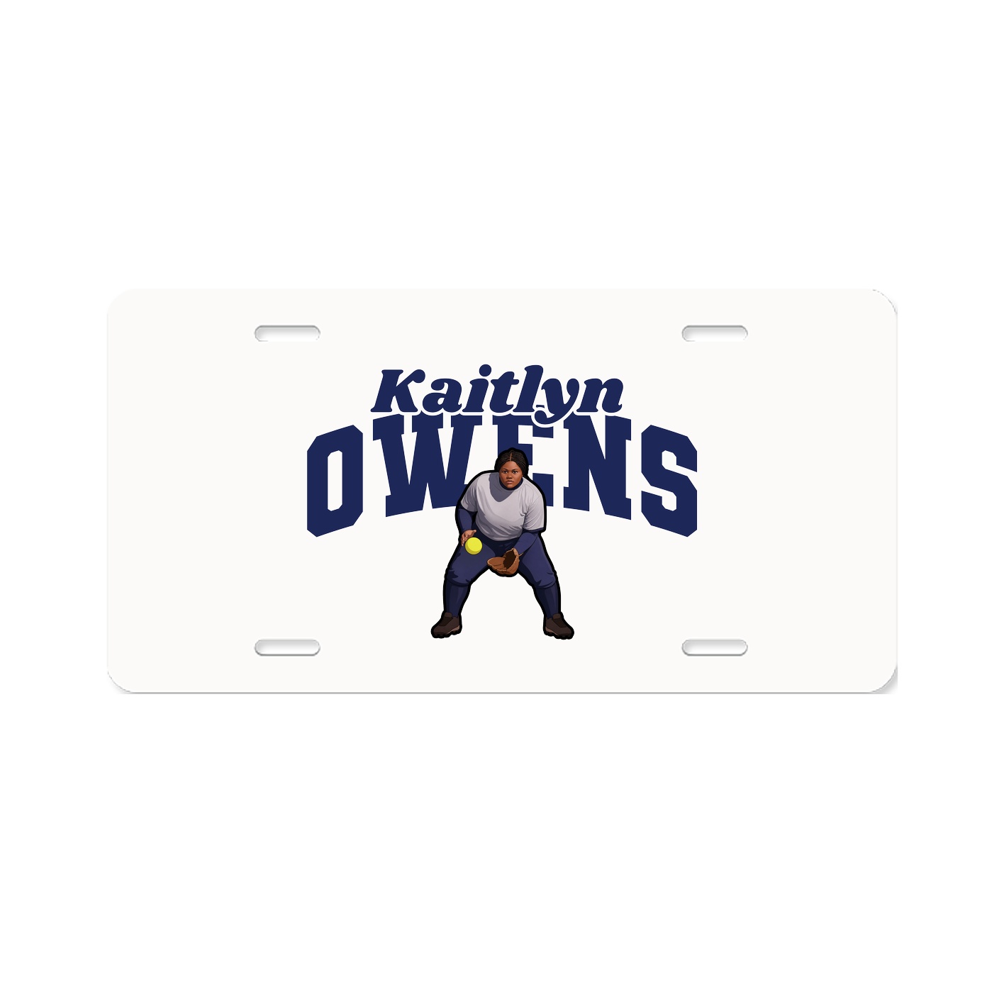 License Plate — Signature Arch in Classic