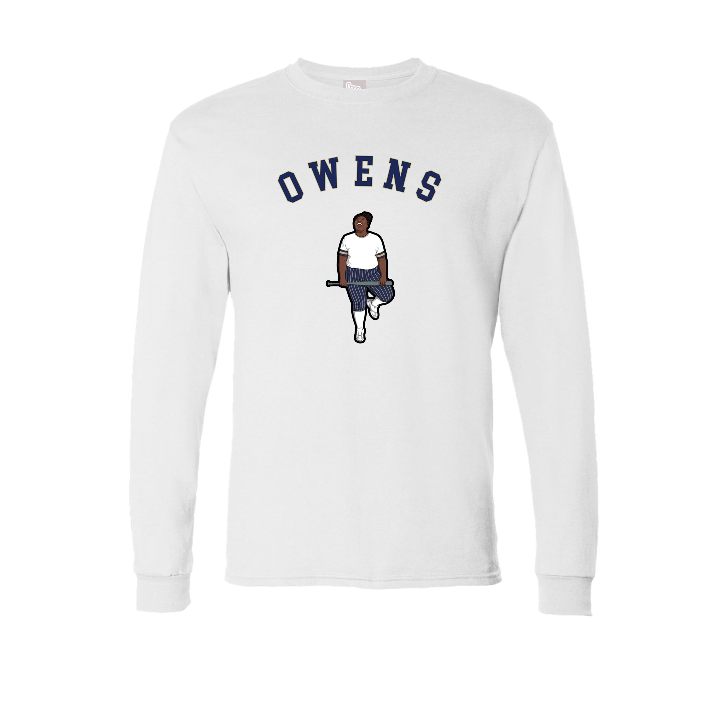 Long Sleeve Tee — Shirsey Arch in White