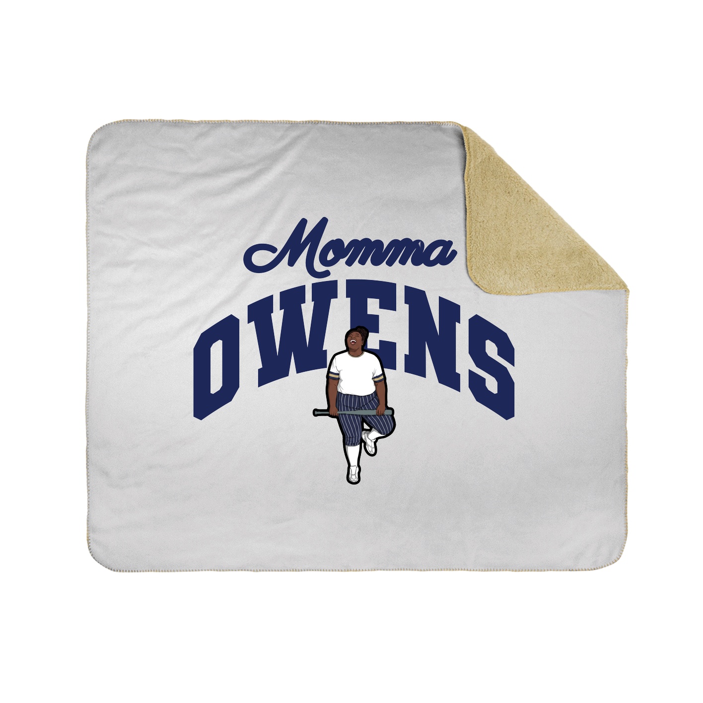 Throw Blanket — Mothers Day Arch in White