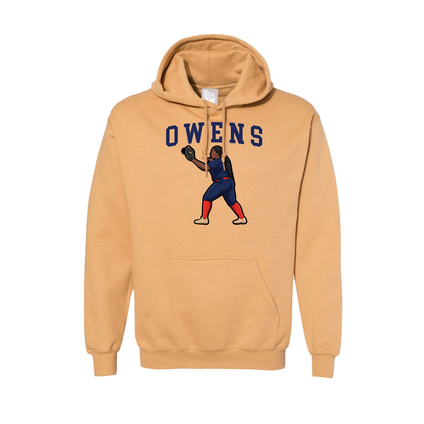 Hoodie — Shirsey in Vegas Gold