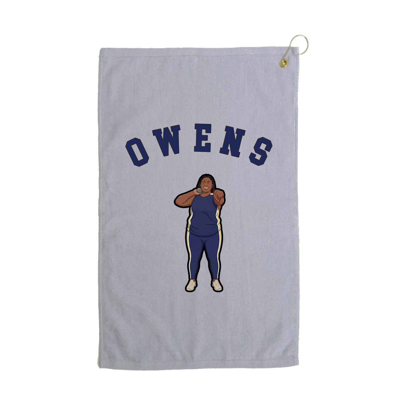 Golf Towel — Shirsey Arch in Grey