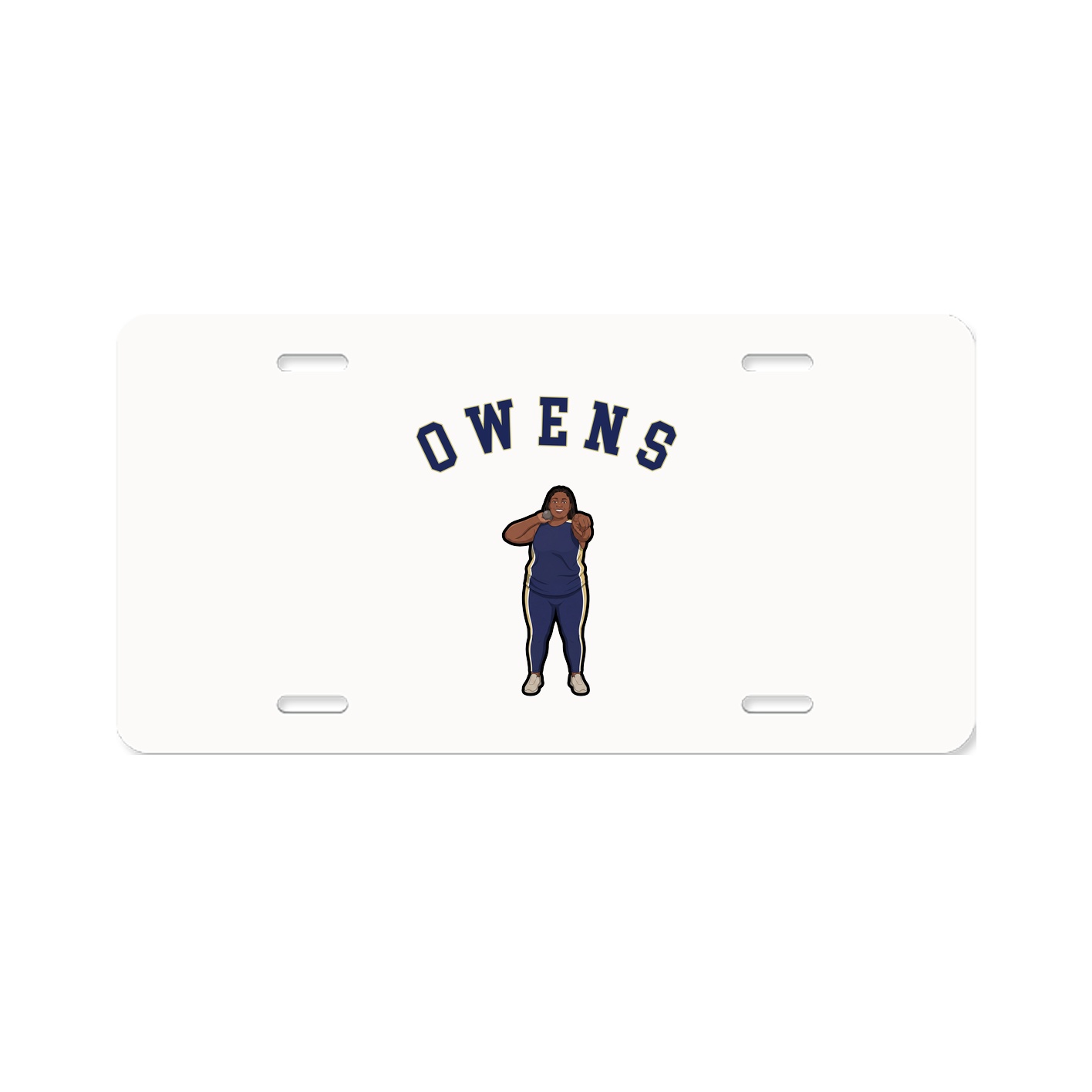 License Plate — Shirsey Arch in Classic