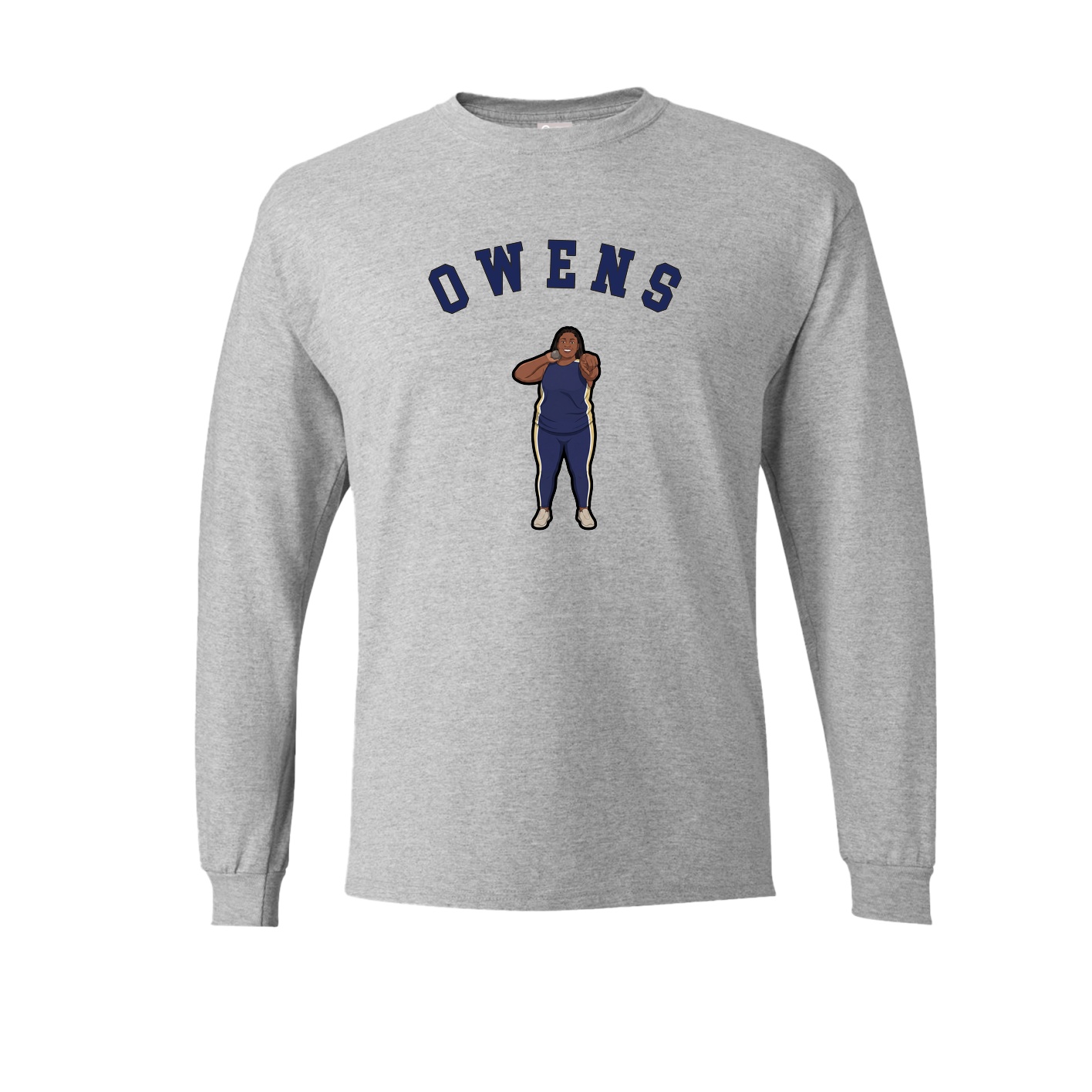 Long Sleeve Tee — Shirsey Arch in Grey