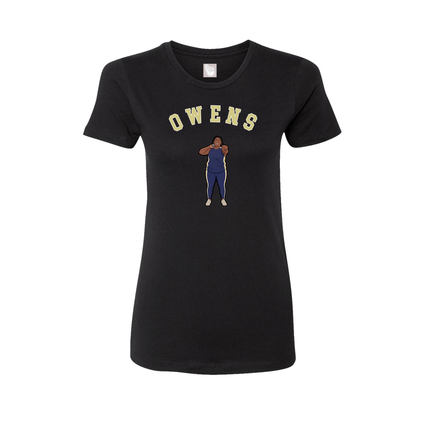 Womens Tee — Shirsey Arch in Black