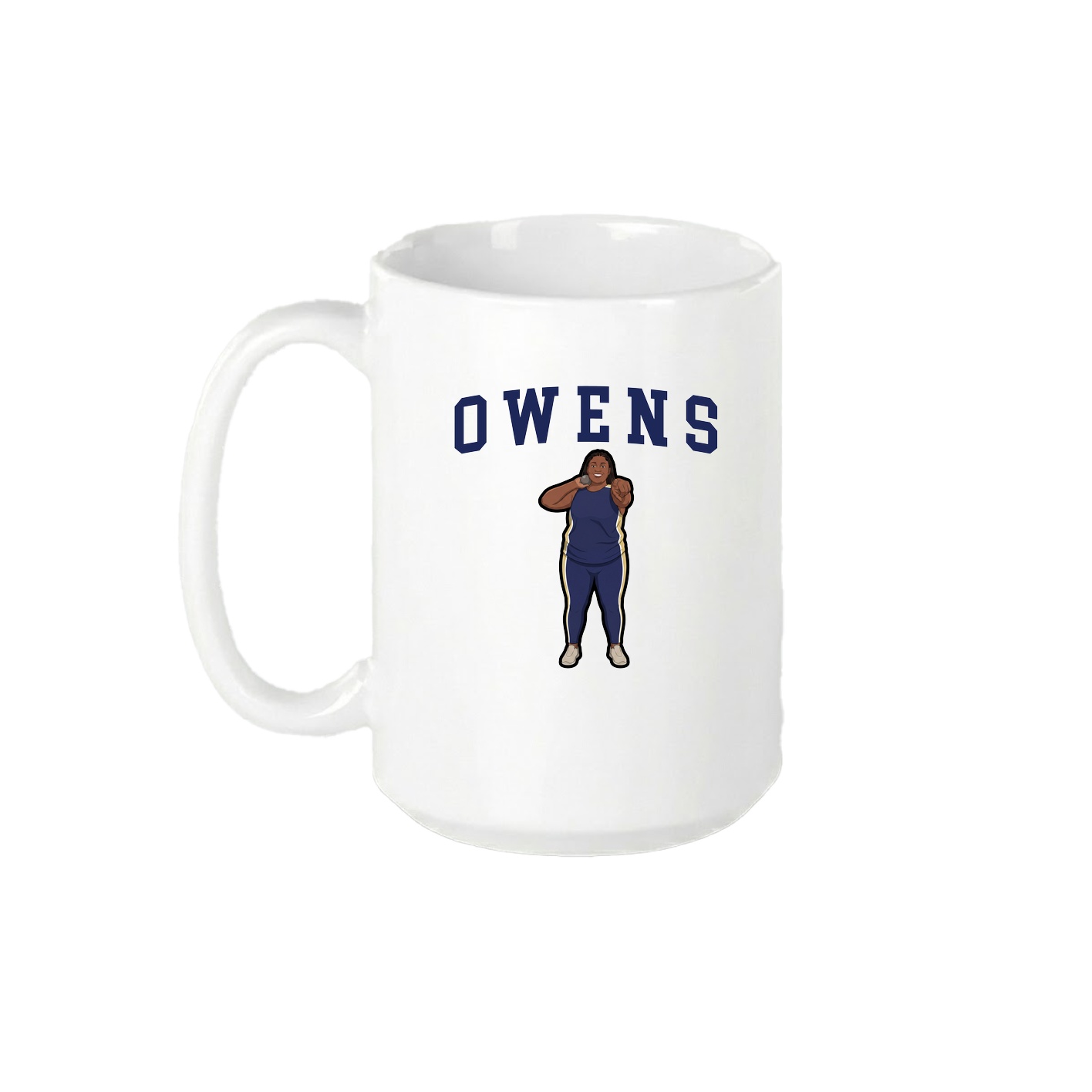 15oz Coffee Mug — Shirsey in White