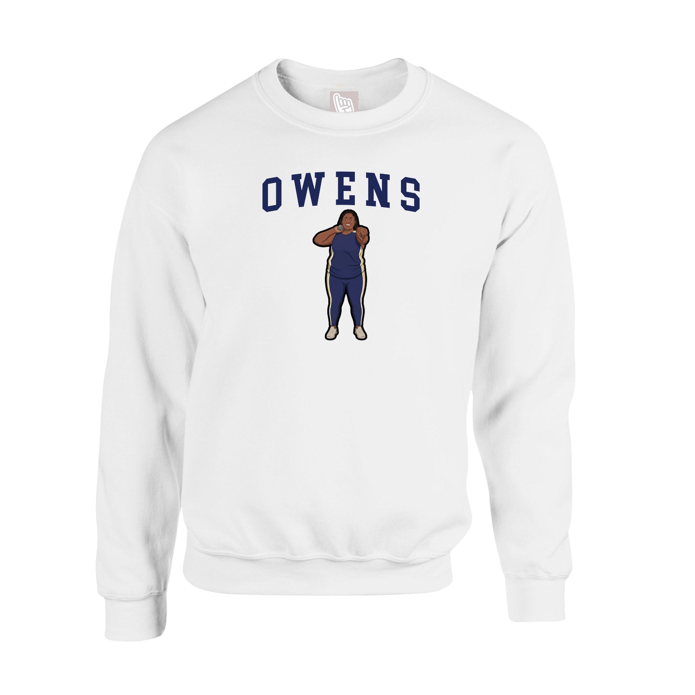 Fleece Crew — Shirsey in White
