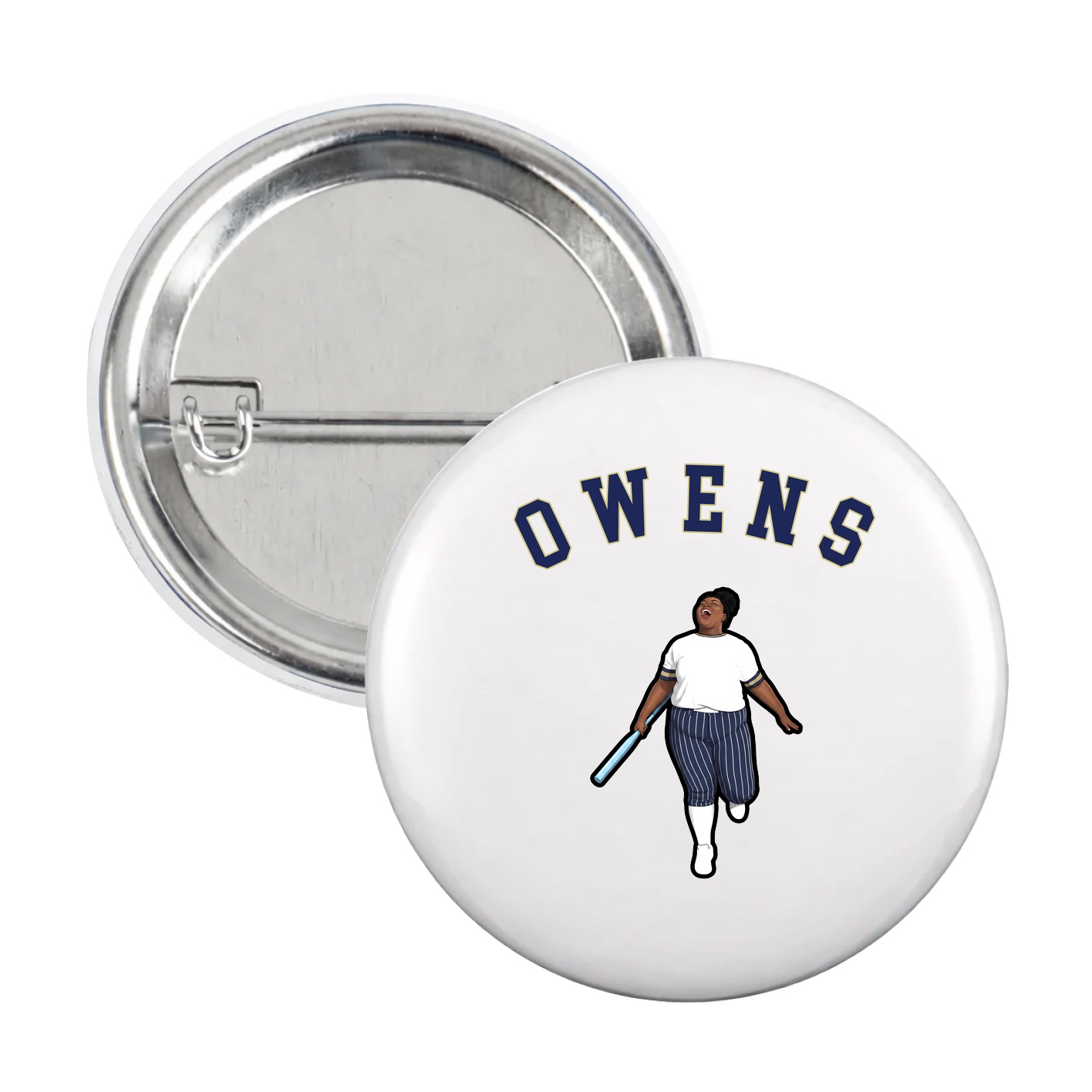 Game Day Button — Shirsey Arch in White