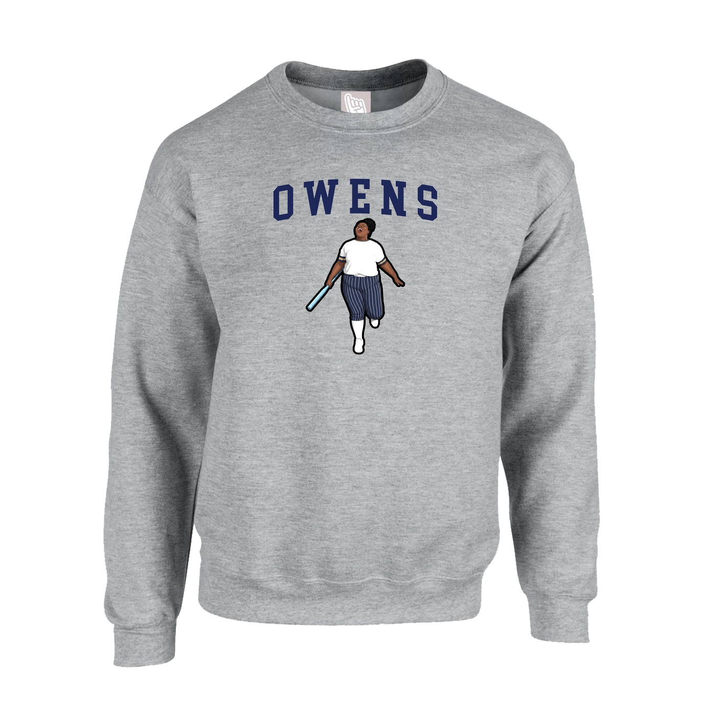 Fleece Crew — Shirsey in Grey